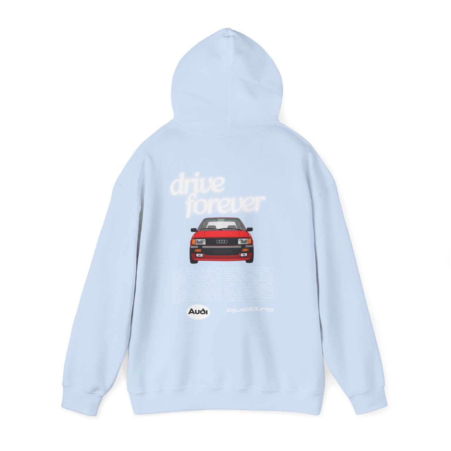 Audi 80 B2 Quattro Hoodie - Unisex Sweatshirt