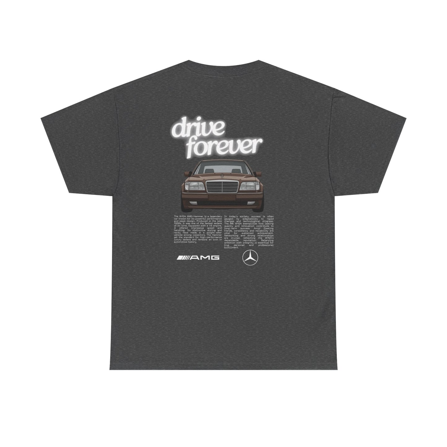 Vintage Retro Unisex Tee - MB W124 Classic