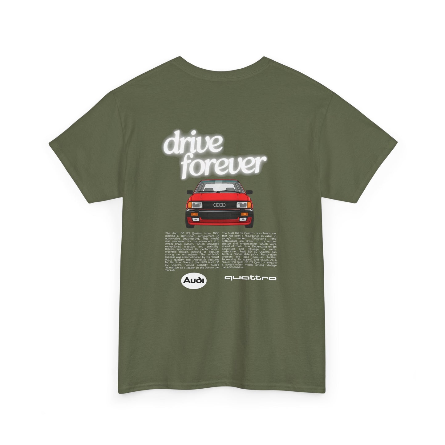 Audi 80 B2 Quattro T-Shirt