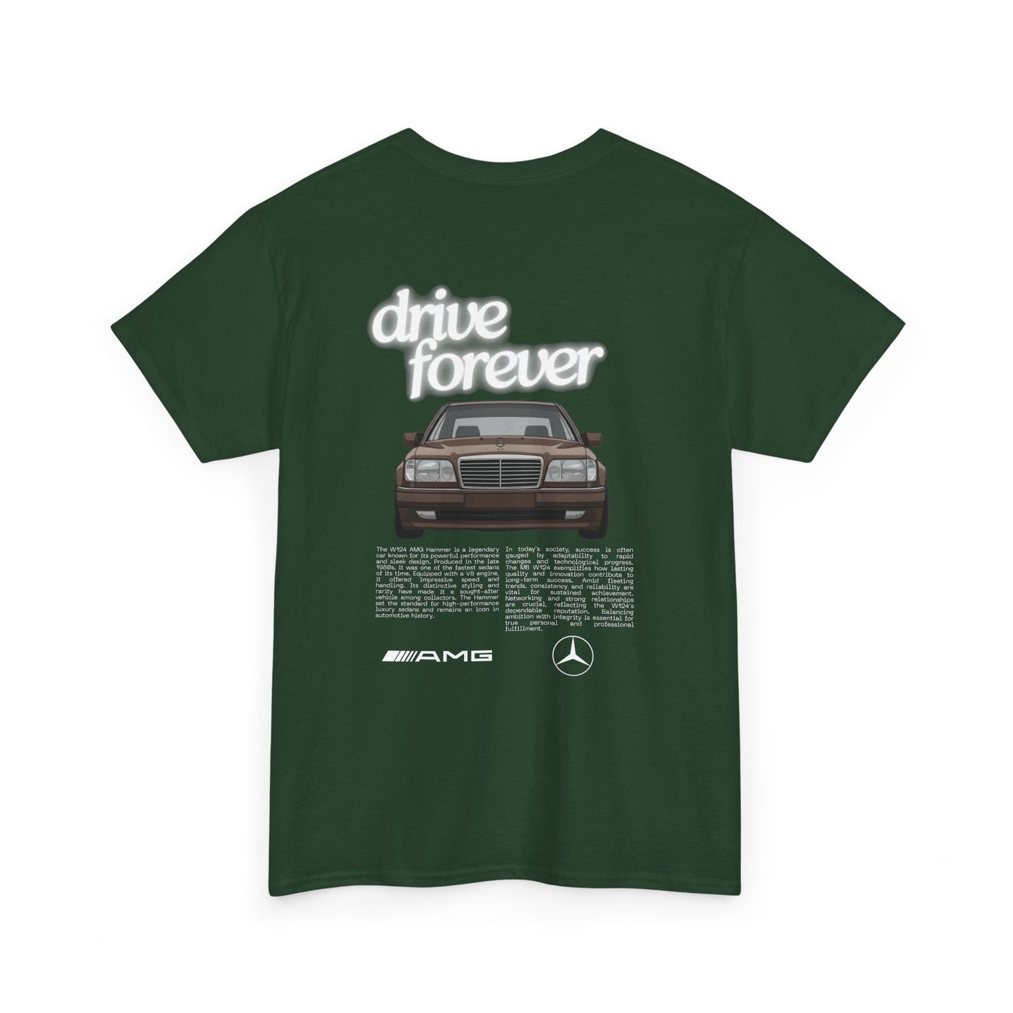 Vintage Retro Unisex Tee - MB W124 Classic