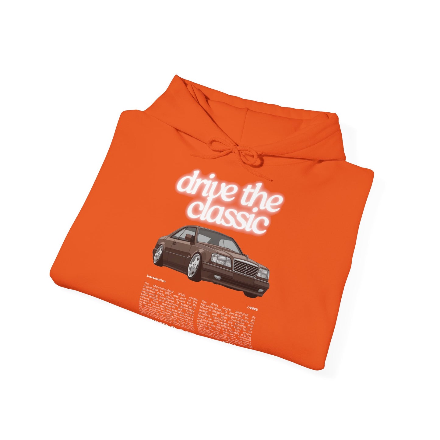Vintage Classic Retro Hoodie - Unisex Heavy Blend™ Hooded Sweatshirt