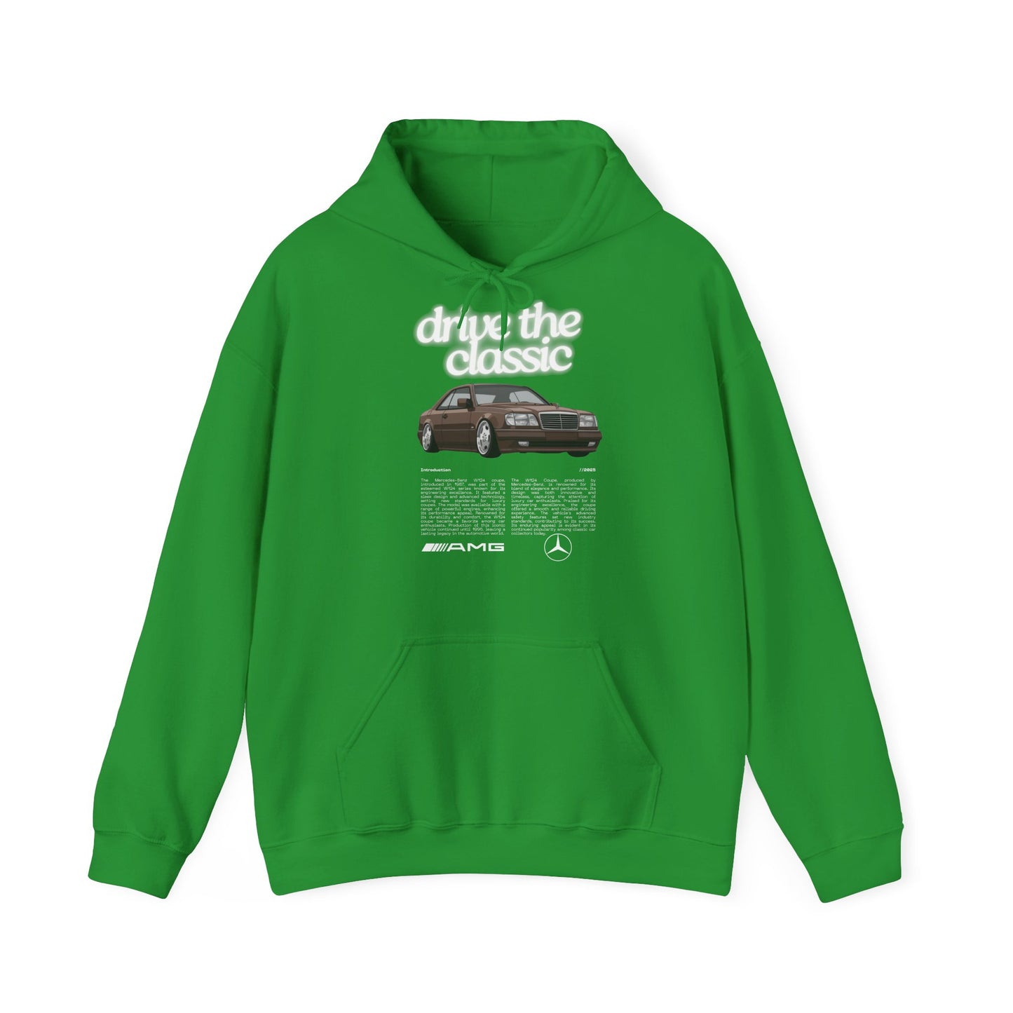 Vintage Classic Retro Hoodie - Unisex Heavy Blend™ Hooded Sweatshirt