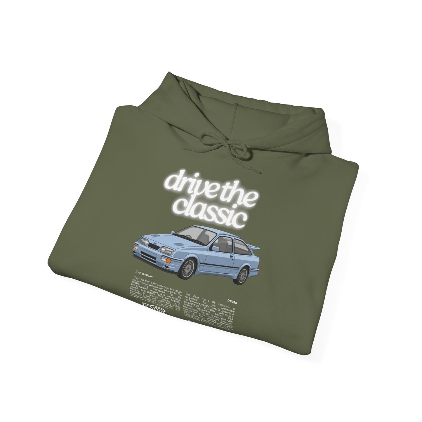 Ford Sierra RS Cosworth Hoodie - Unisex Heavy Blend™