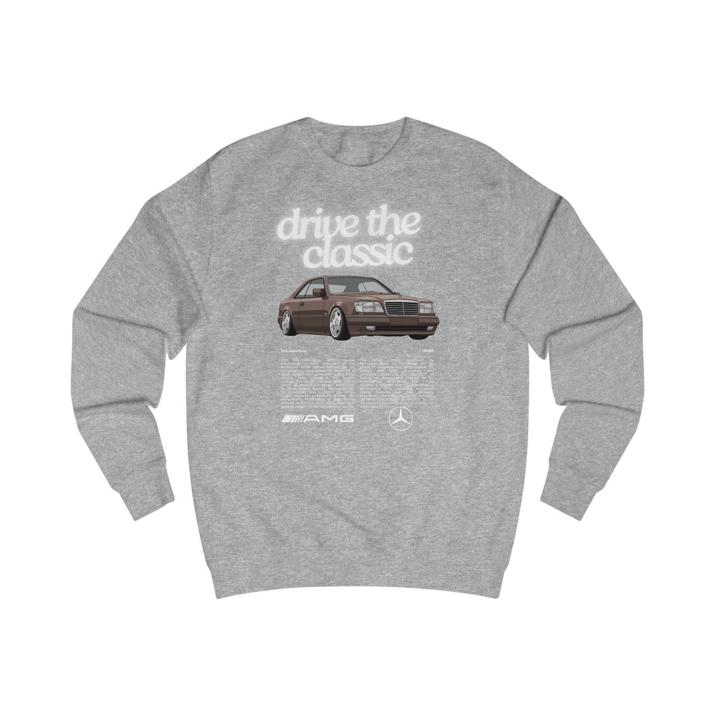 Vintage Classic Unisex Sweatshirt - MB W124 Coupe Retro Design
