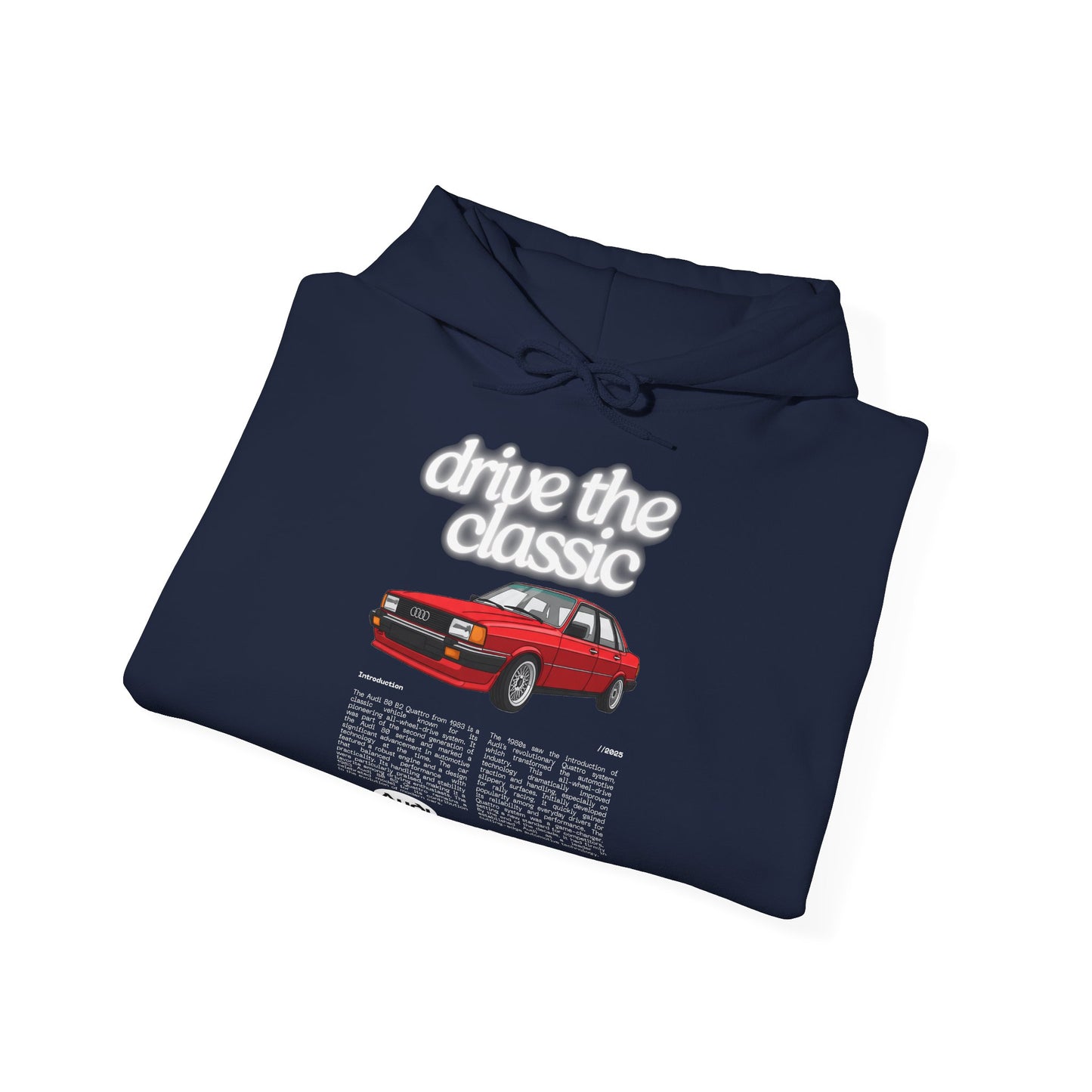 Audi 80 B2 Quattro Hoodie - Unisex Sweatshirt