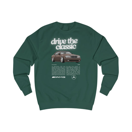 Vintage Classic Unisex Sweatshirt - MB W124 Coupe Retro Design