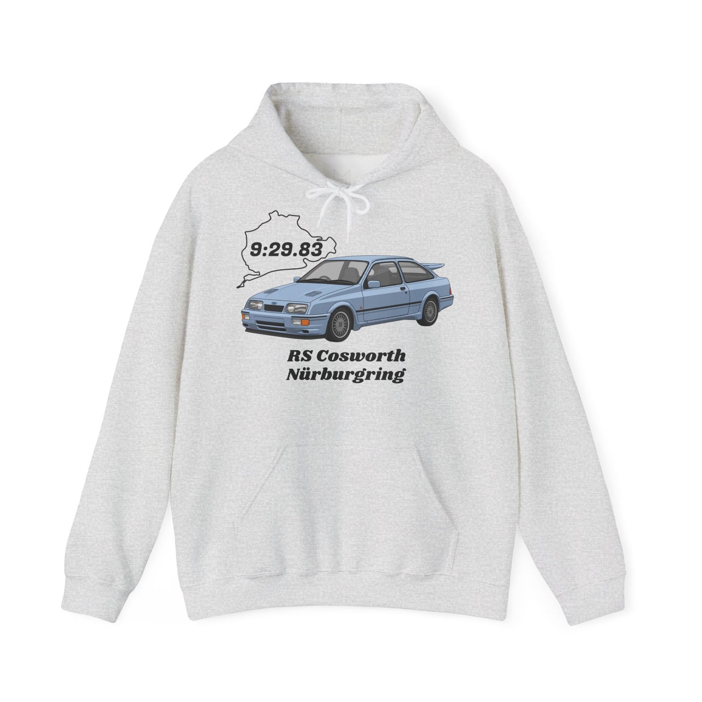 Hooded Sweatshirt - RS Cosworth Track Nurburgring Race