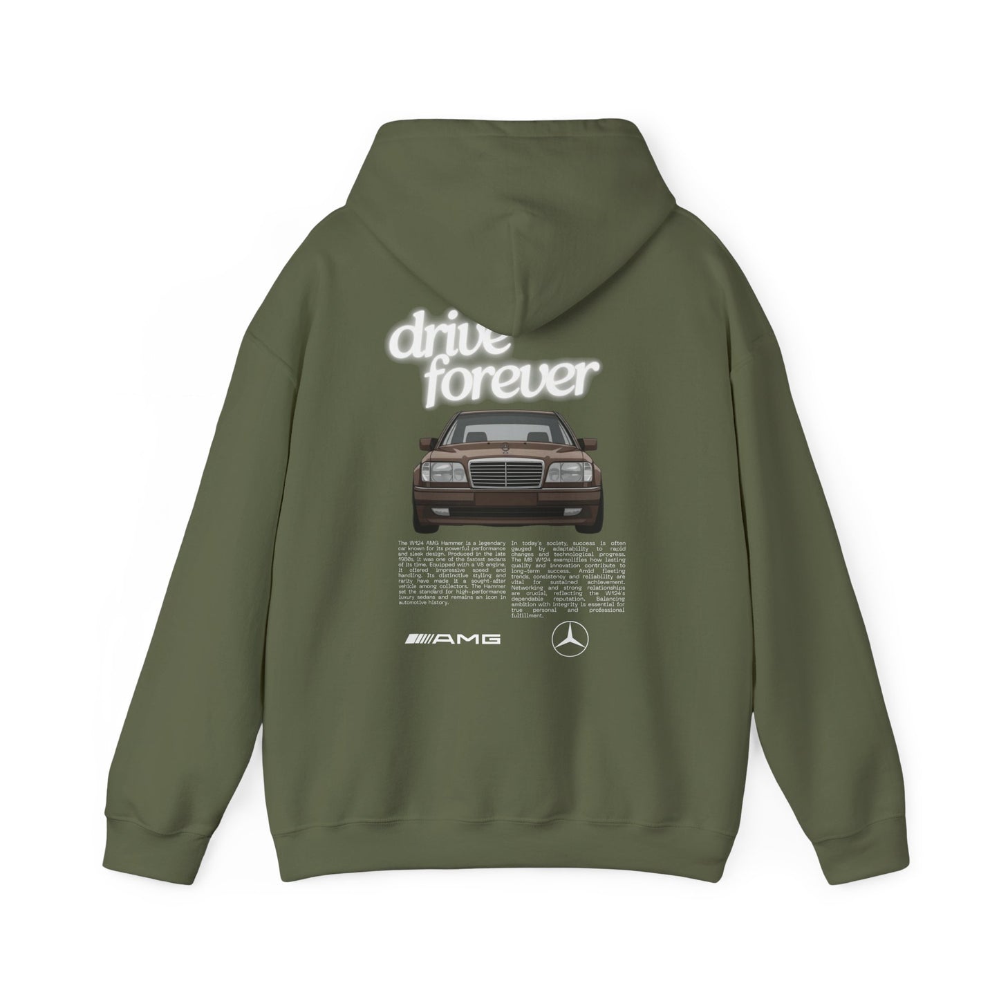 Vintage Classic Retro Hoodie - Unisex Heavy Blend™ Hooded Sweatshirt