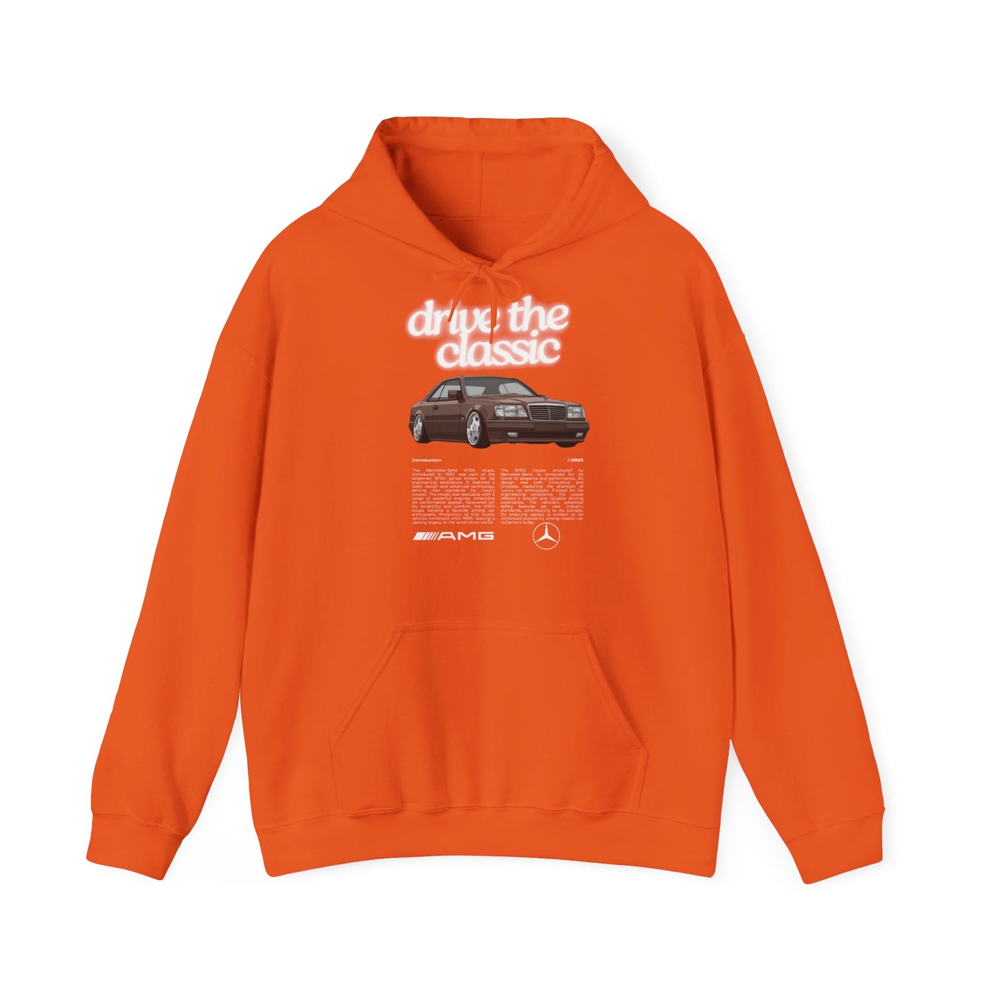 Vintage Classic Retro Hoodie - Unisex Heavy Blend™ Hooded Sweatshirt