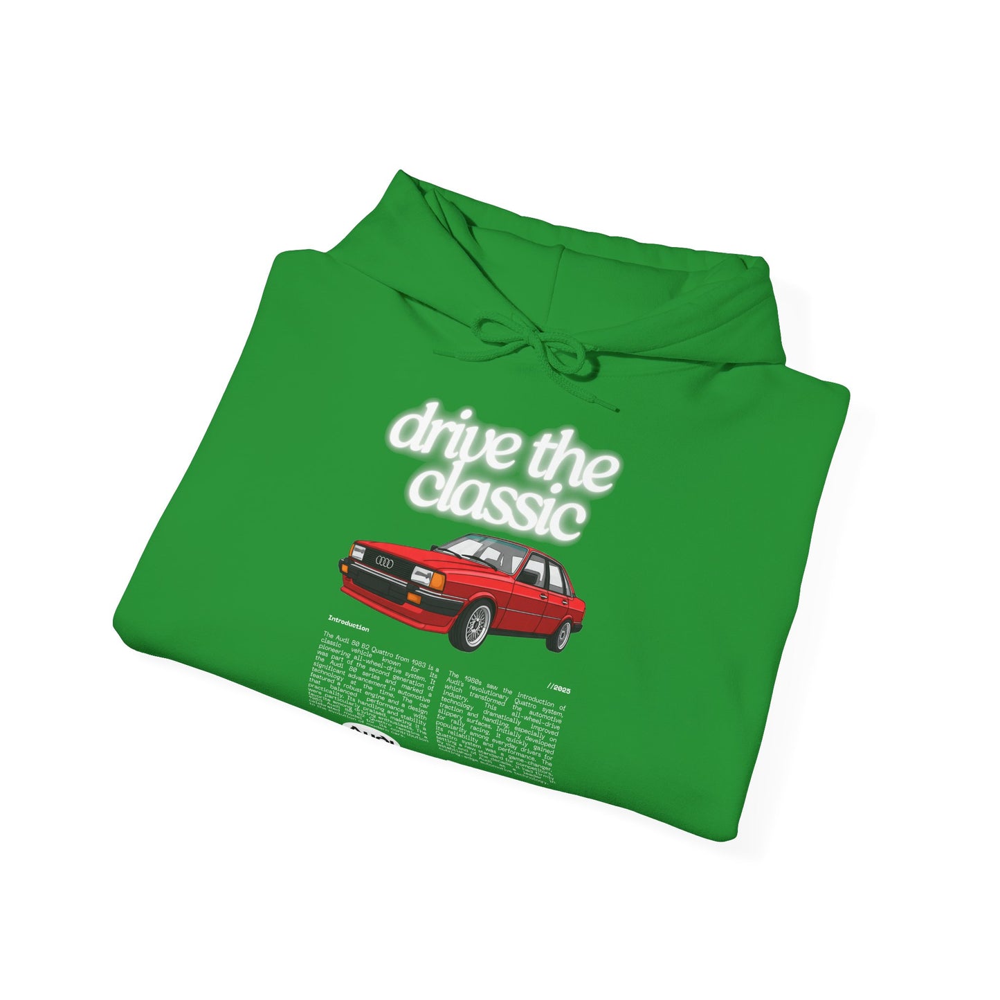Audi 80 B2 Quattro Hoodie - Unisex Sweatshirt