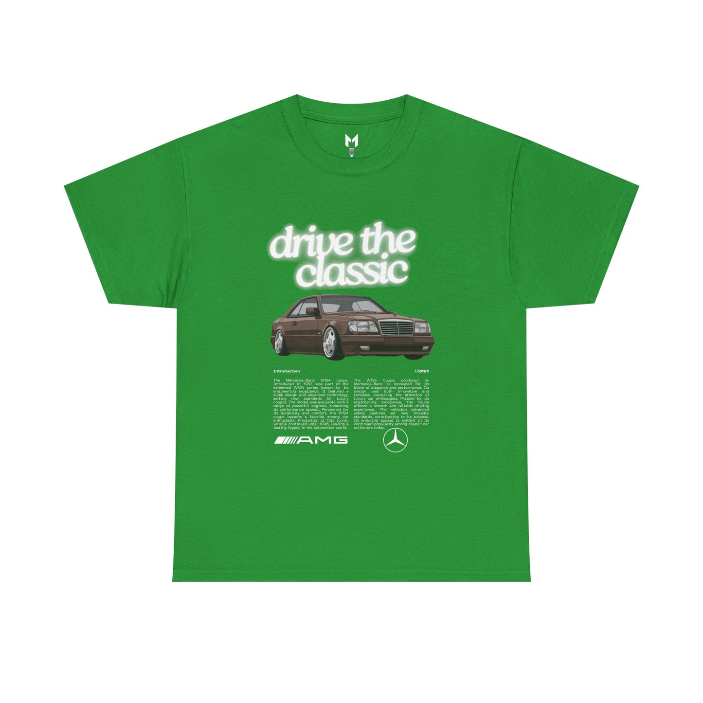 Vintage Retro Unisex Tee - MB W124 Classic