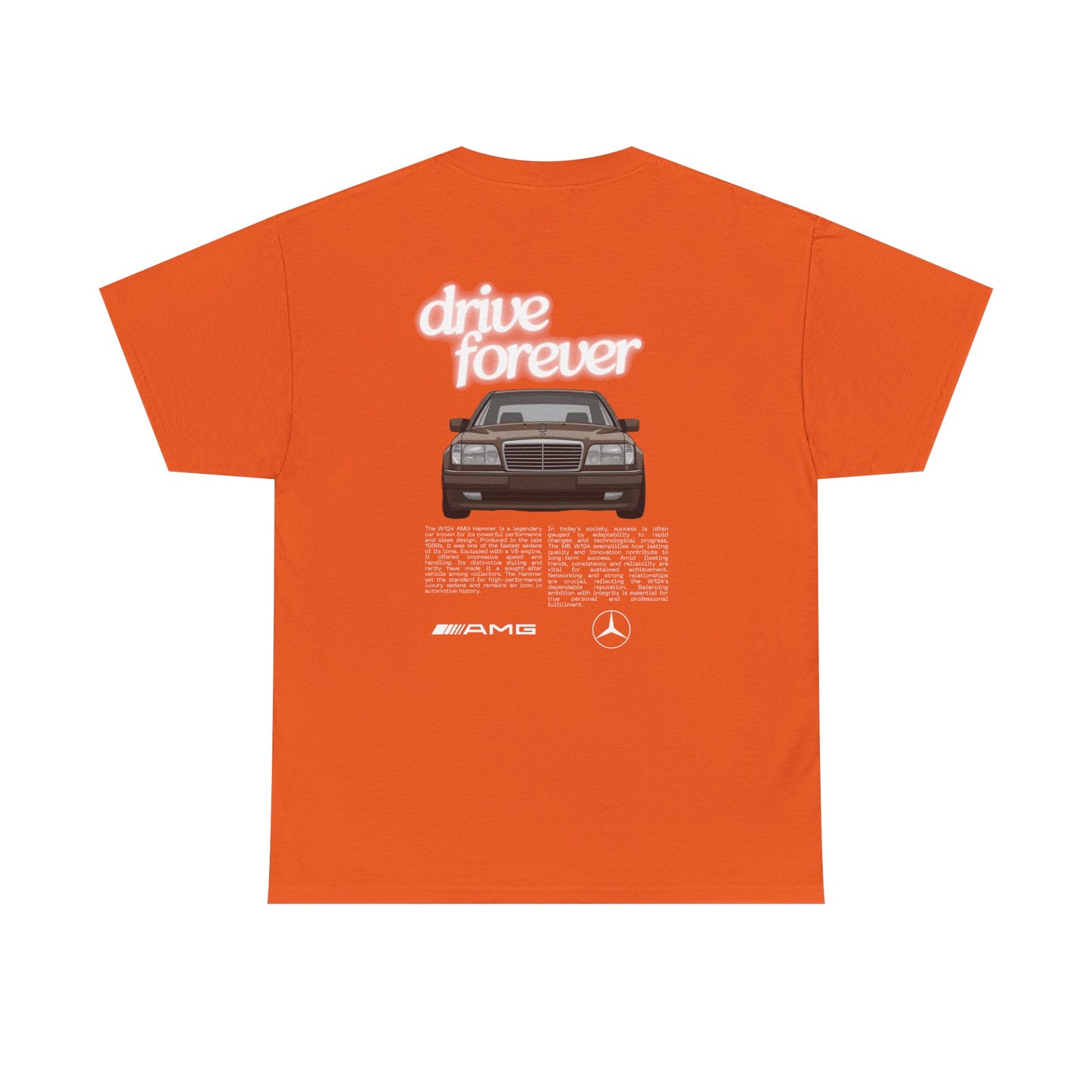 Vintage Retro Unisex Tee - MB W124 Classic