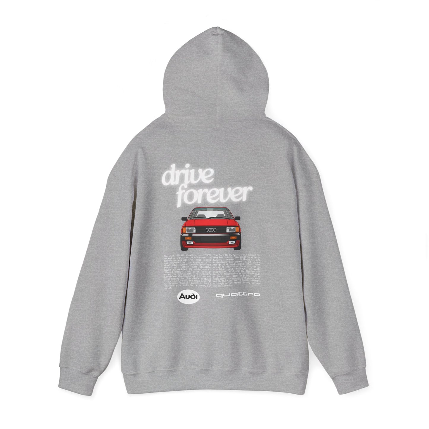 Audi 80 B2 Quattro Hoodie - Unisex Sweatshirt