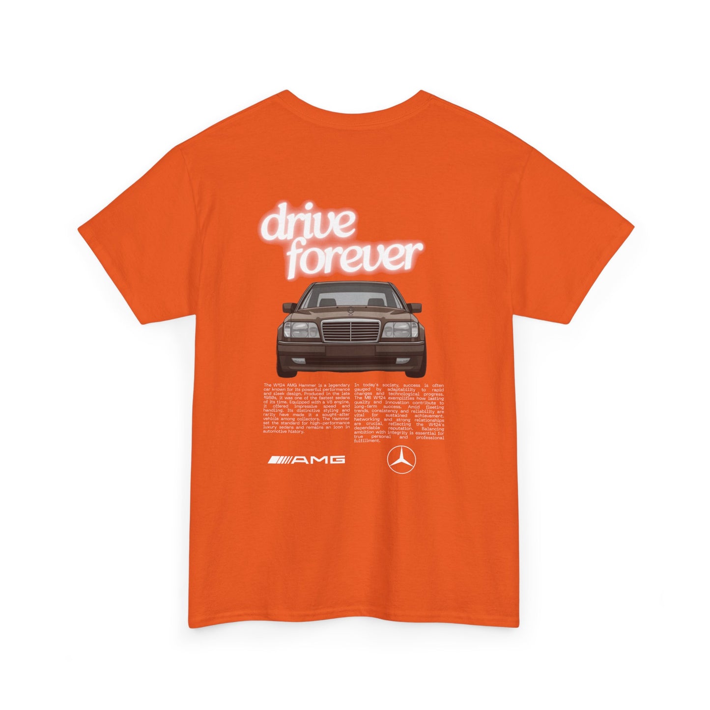 Vintage Retro Unisex Tee - MB W124 Classic