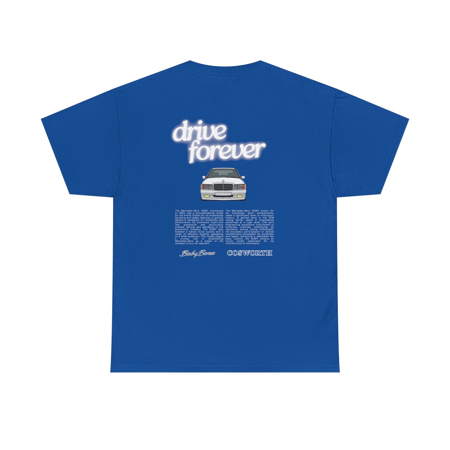 Vintage Retro Unisex Tee - Classic w201 Design