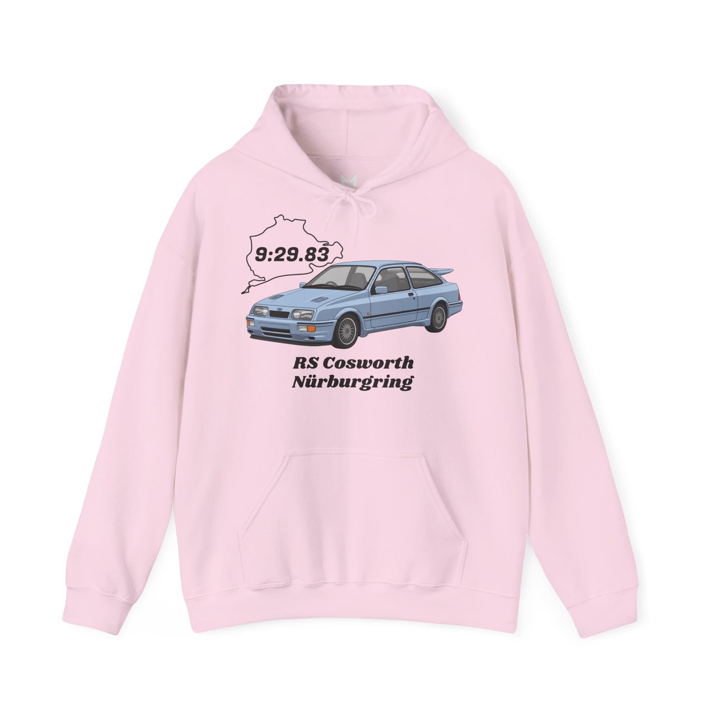 Hooded Sweatshirt - RS Cosworth Track Nurburgring Race