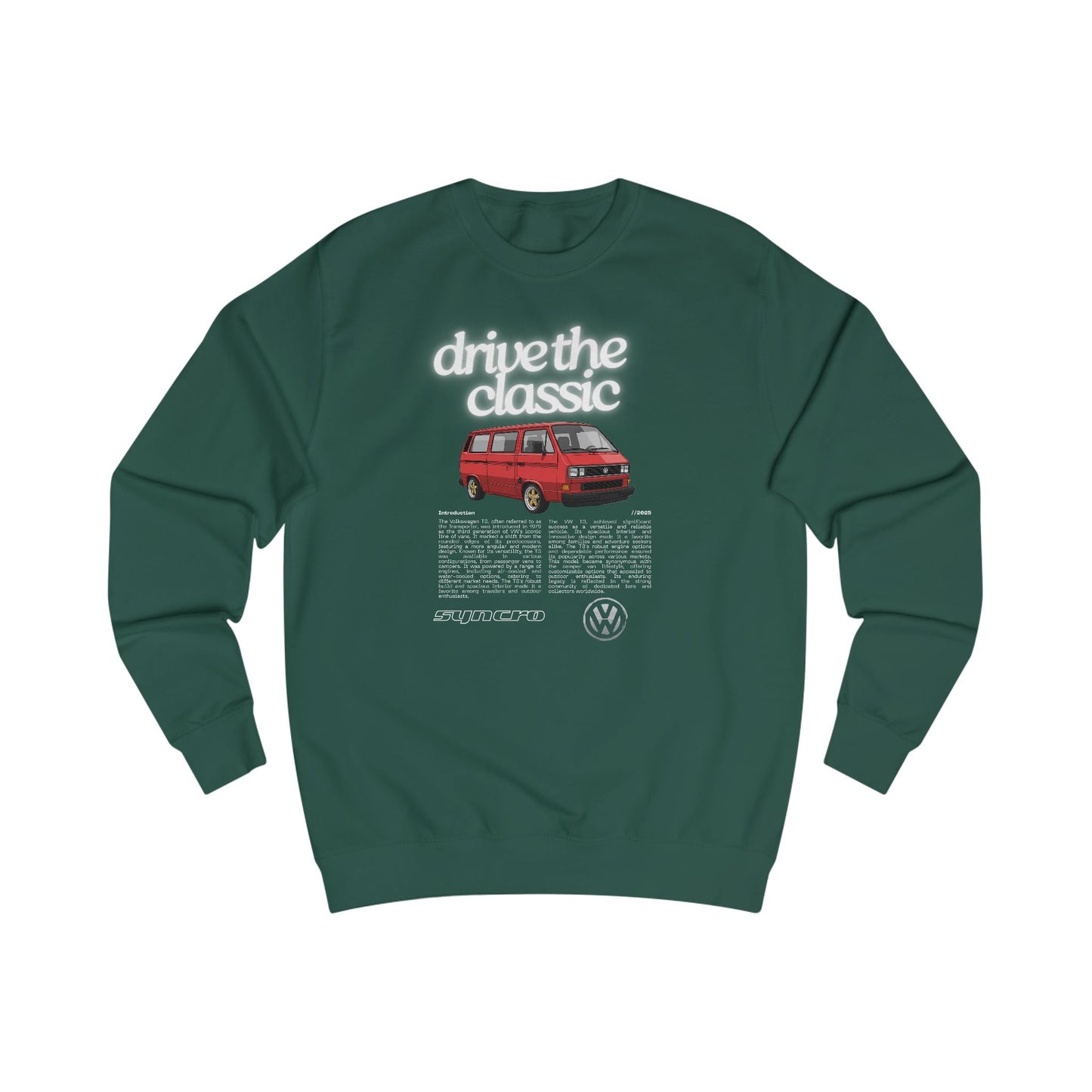 Vintage VW T3 Retro Unisex Sweatshirt