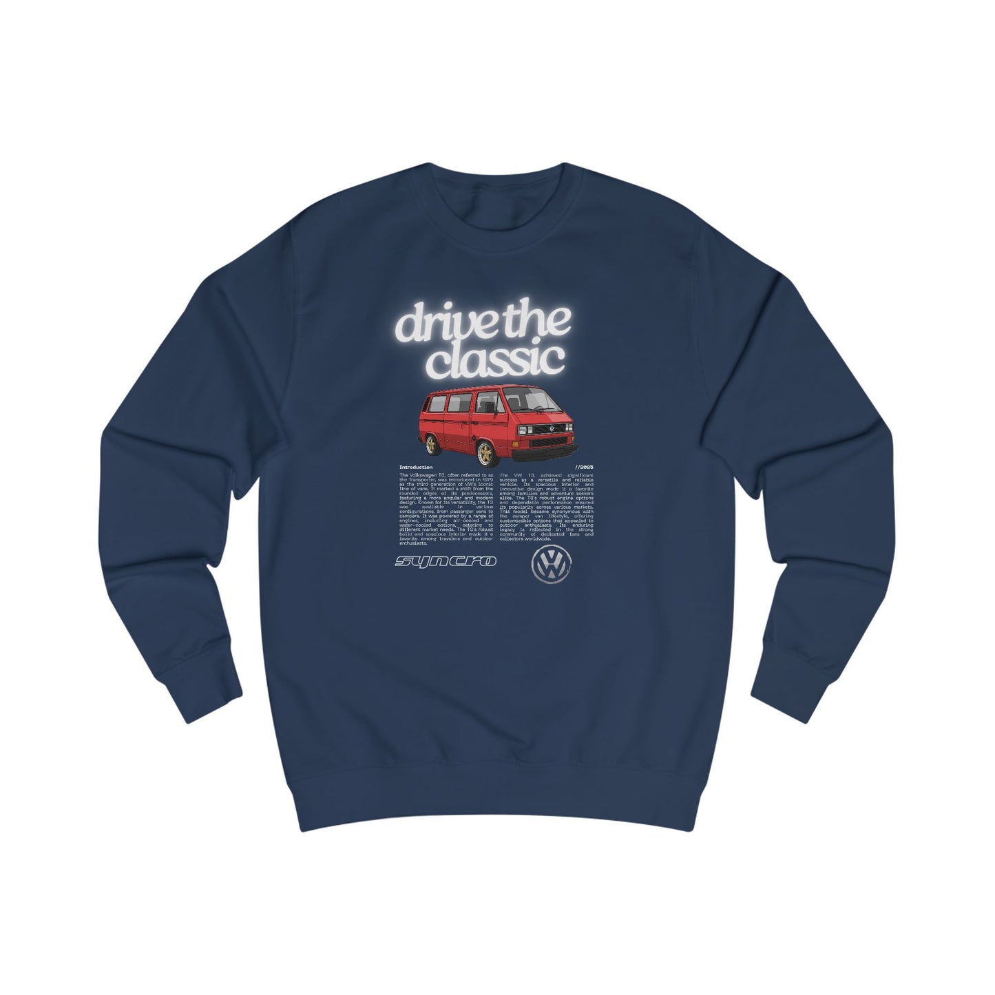 Vintage VW T3 Retro Unisex Sweatshirt