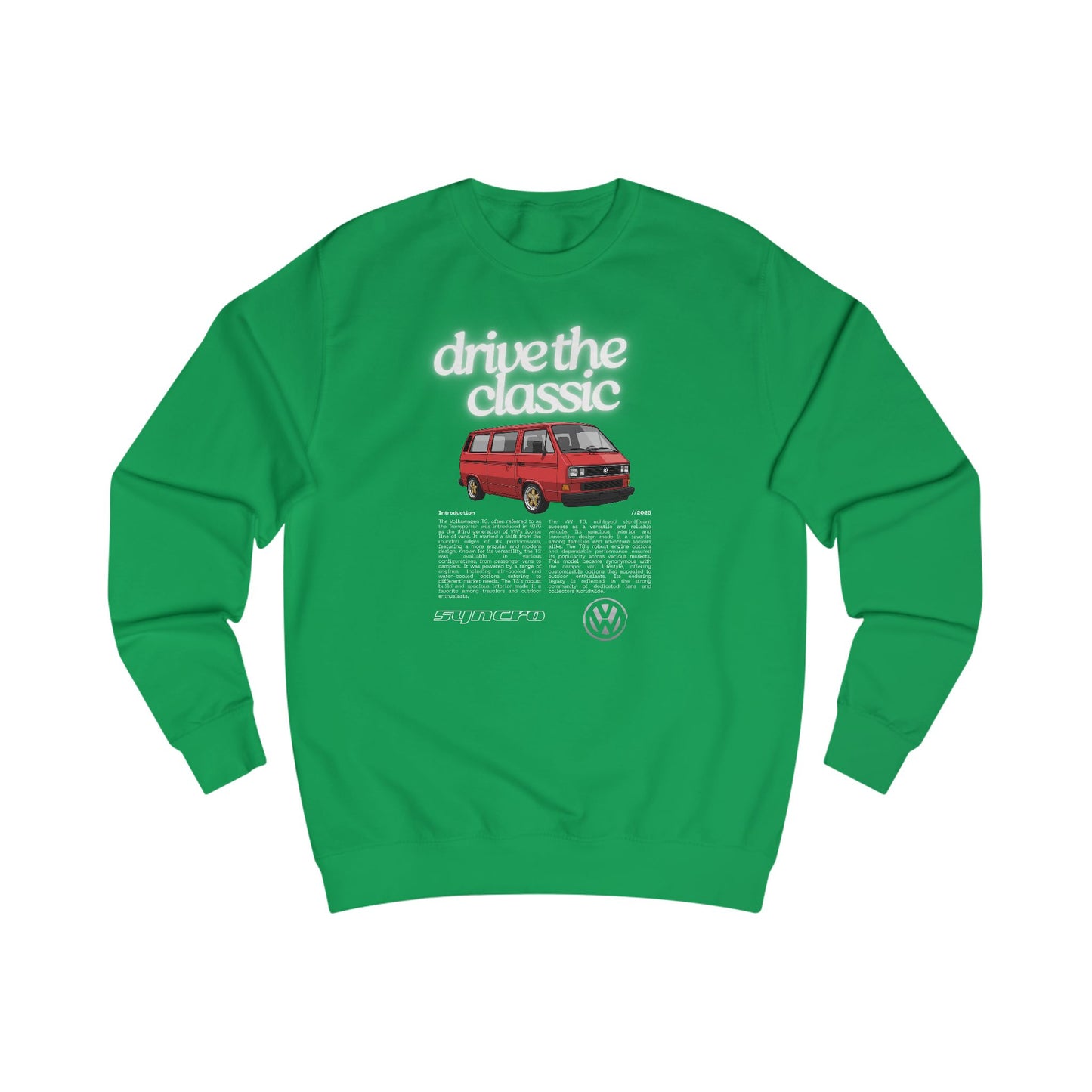 Vintage VW T3 Retro Unisex Sweatshirt