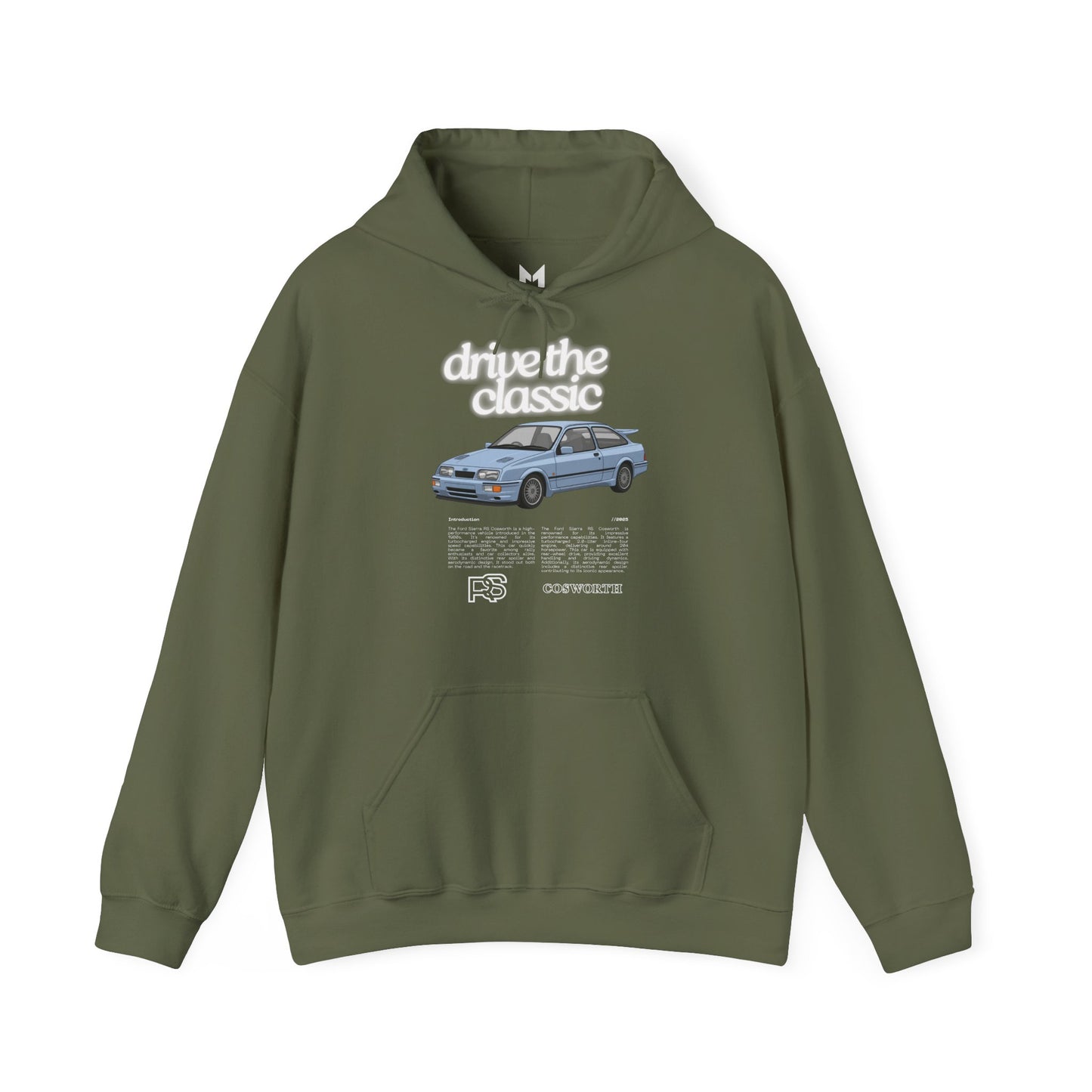 Ford Sierra RS Cosworth Hoodie - Unisex Heavy Blend™
