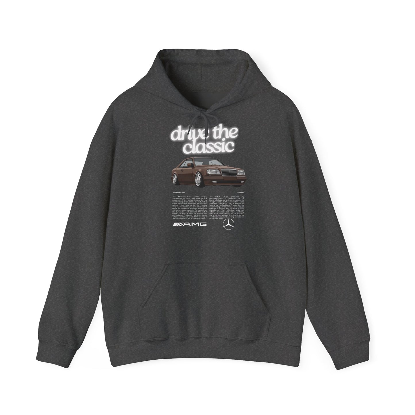 Vintage Classic Retro Hoodie - Unisex Heavy Blend™ Hooded Sweatshirt