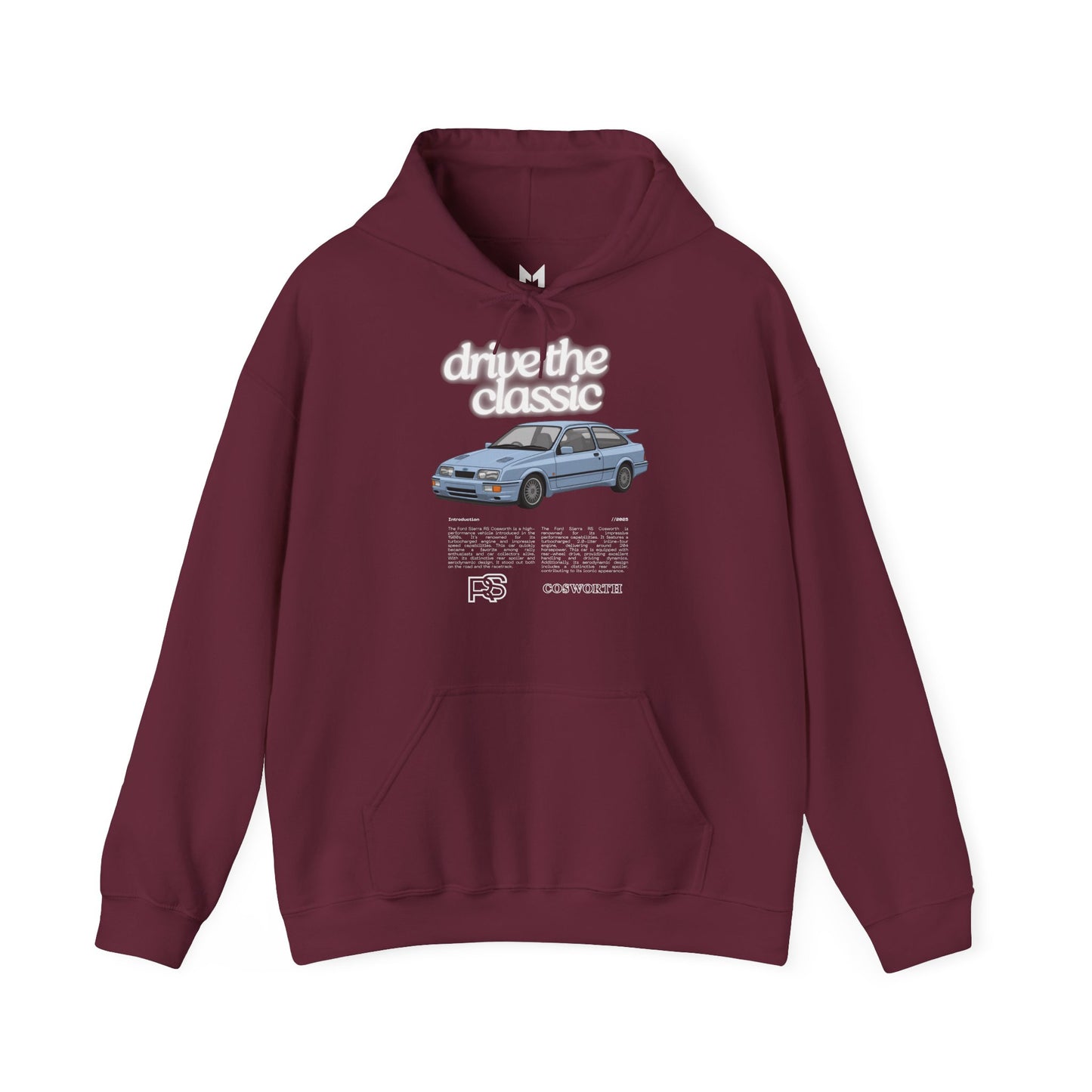 Ford Sierra RS Cosworth Hoodie - Unisex Heavy Blend™