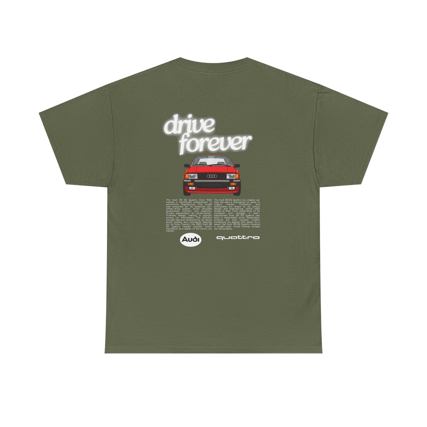 Audi 80 B2 Quattro T-Shirt