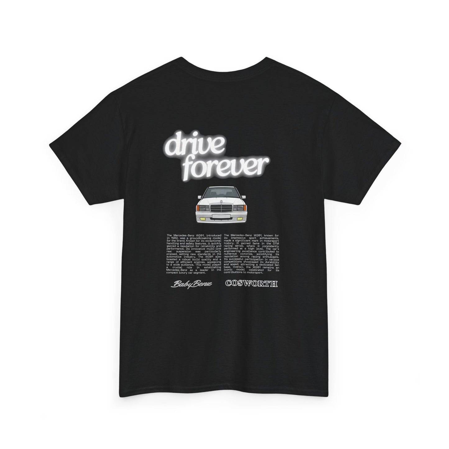 Vintage Retro Unisex Tee - Classic w201 Design
