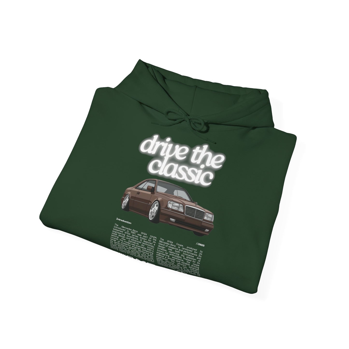 Vintage Classic Retro Hoodie - Unisex Heavy Blend™ Hooded Sweatshirt