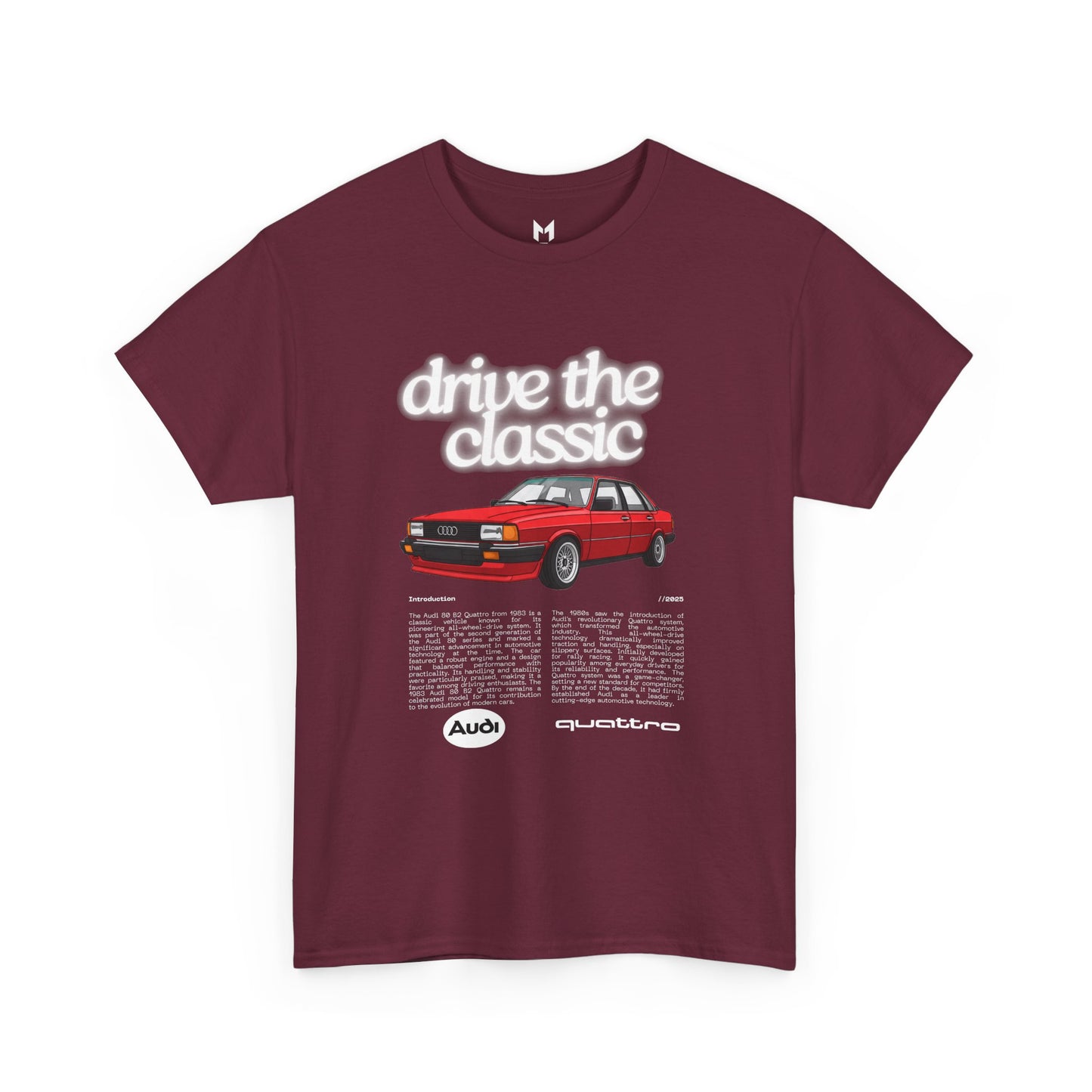 Audi 80 B2 Quattro T-Shirt