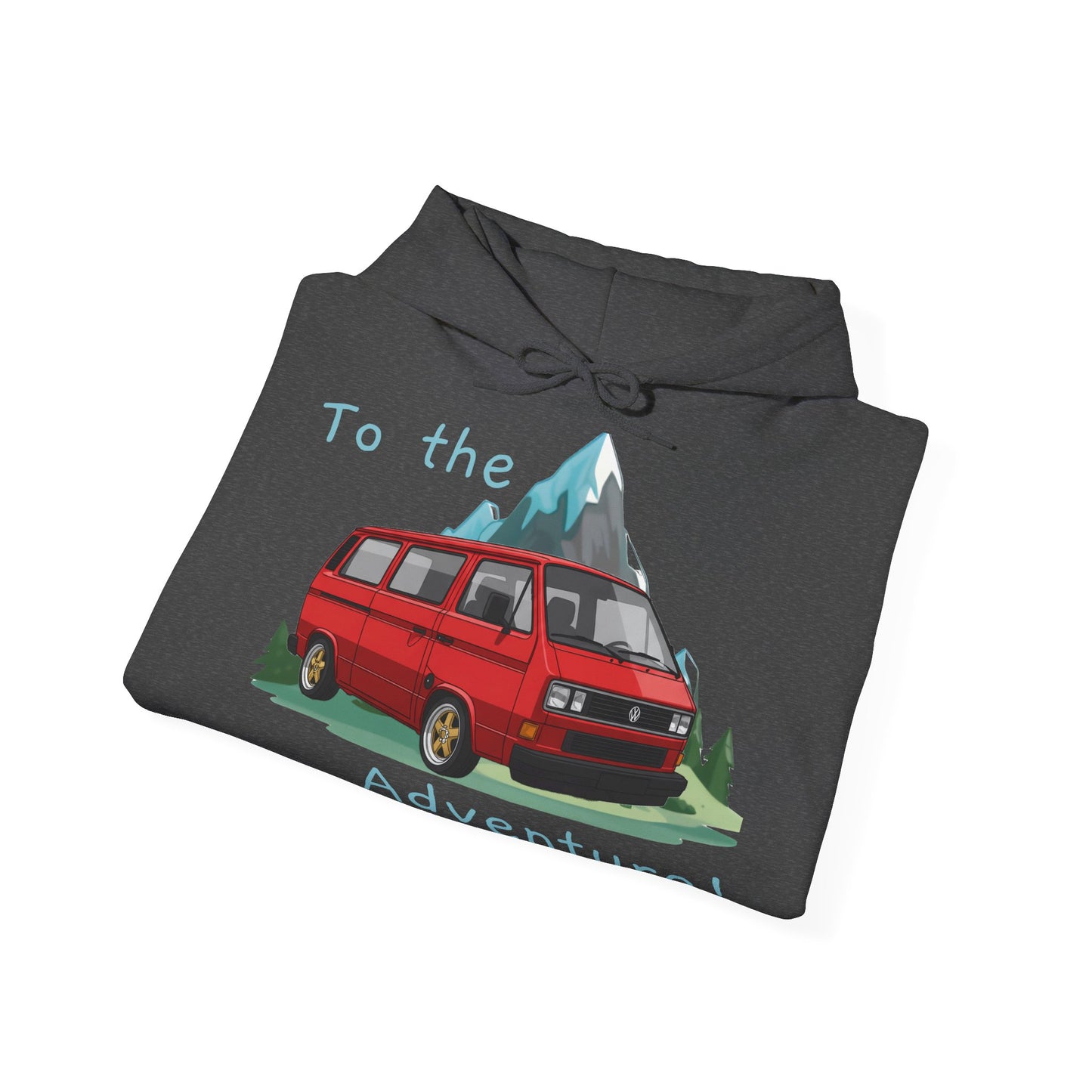 Van Trip Retro Mountain Hooded Sweatshirt