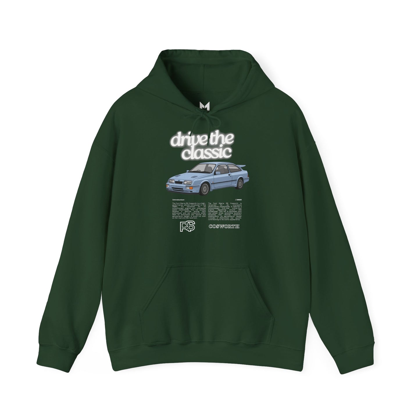 Ford Sierra RS Cosworth Hoodie - Unisex Heavy Blend™