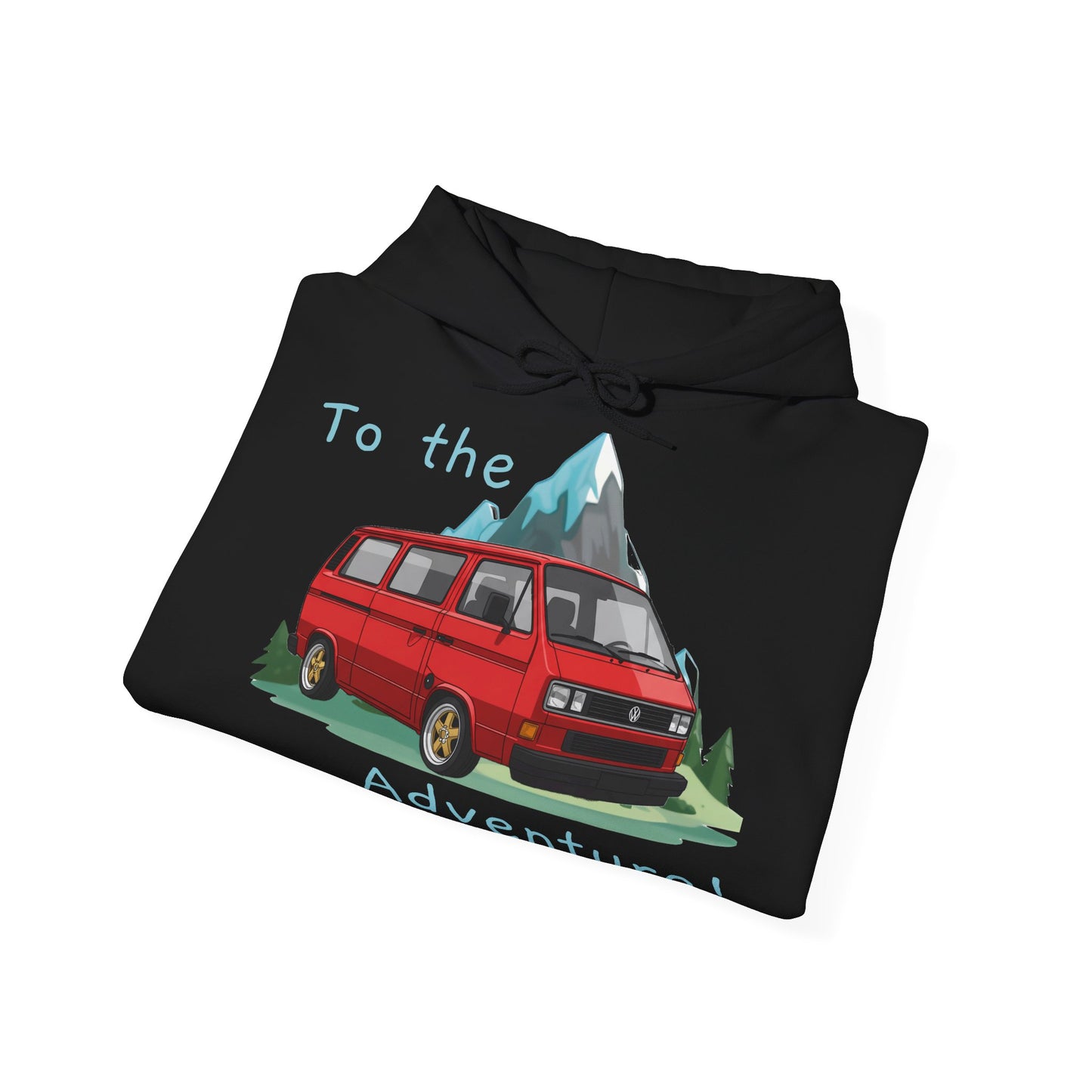 Van Trip Retro Mountain Hooded Sweatshirt