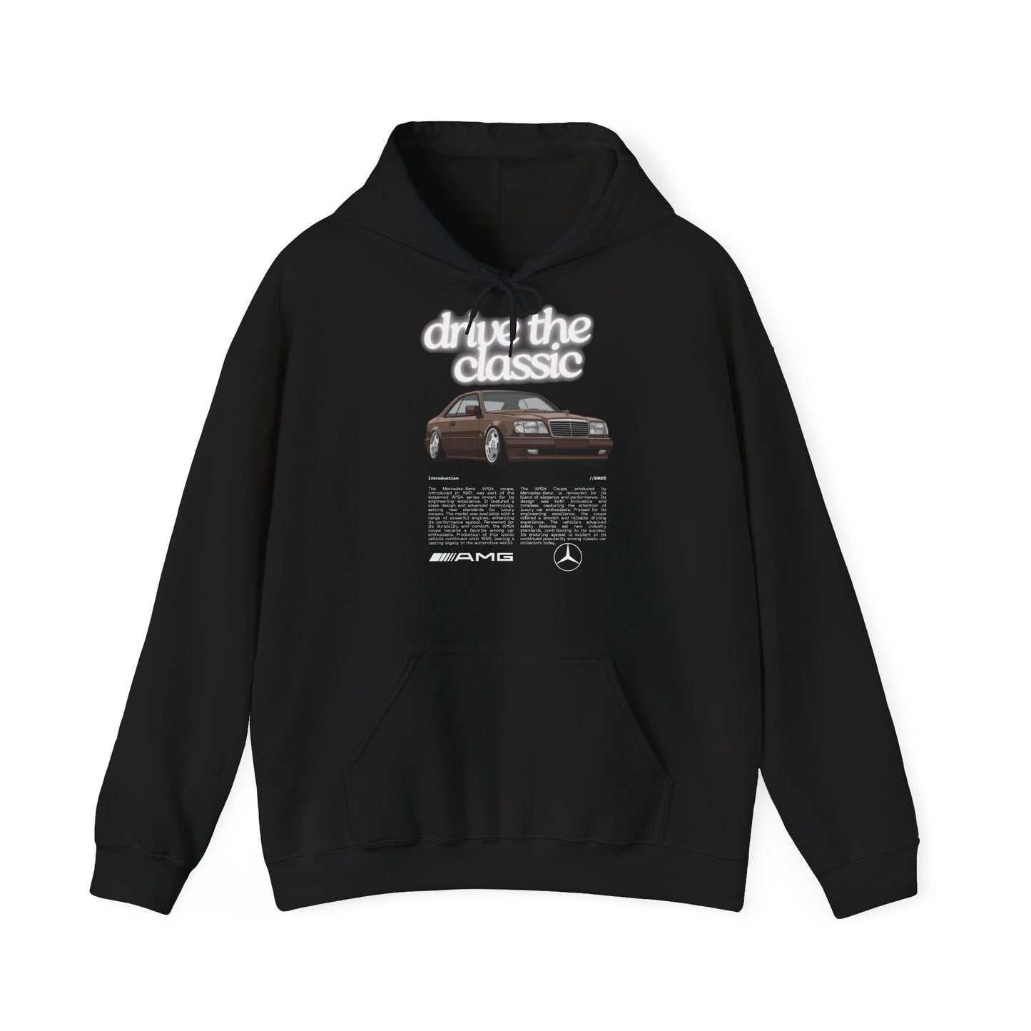Vintage Classic Retro Hoodie - Unisex Heavy Blend™ Hooded Sweatshirt