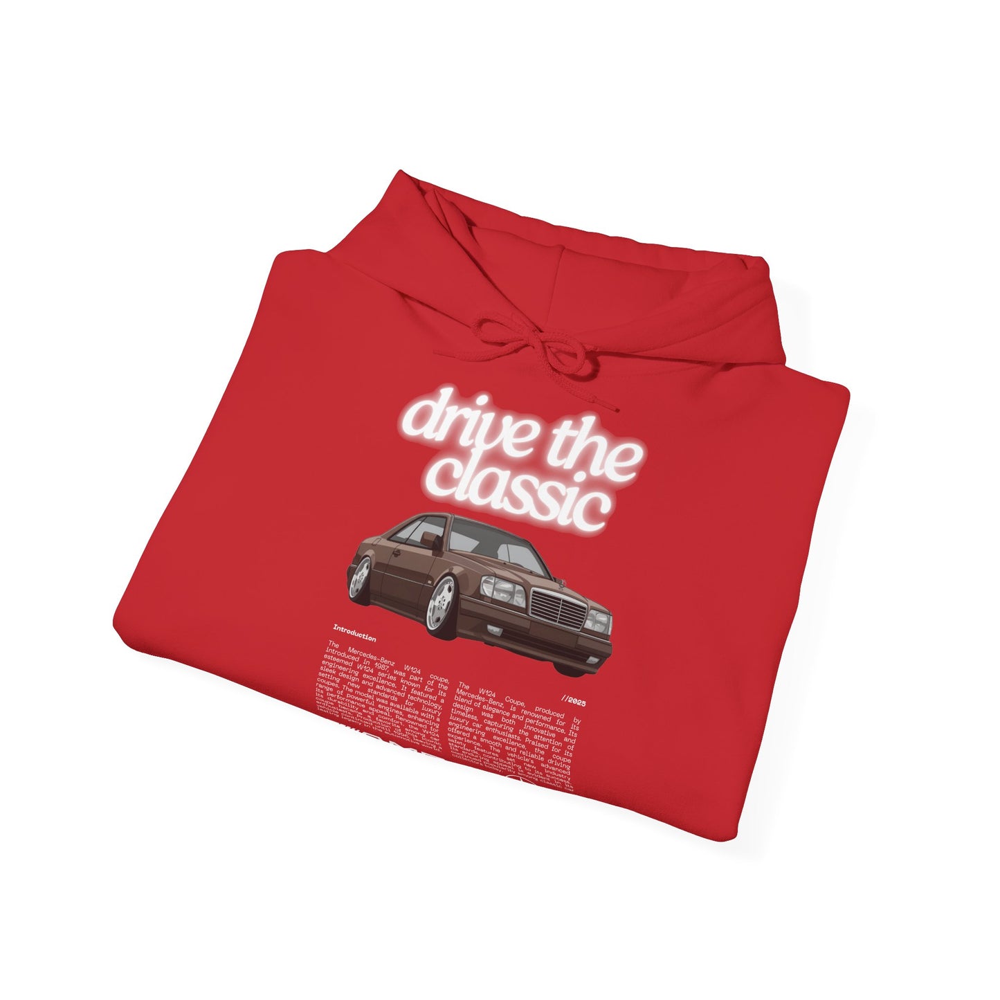 Vintage Classic Retro Hoodie - Unisex Heavy Blend™ Hooded Sweatshirt
