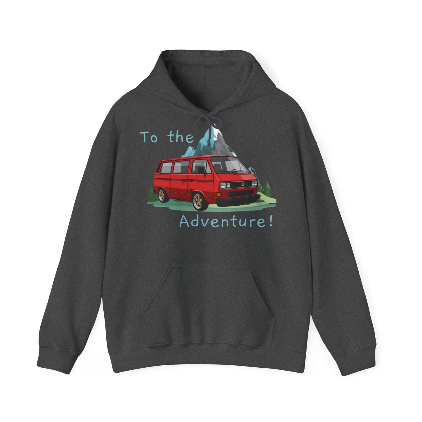 Van Trip Retro Mountain Hooded Sweatshirt