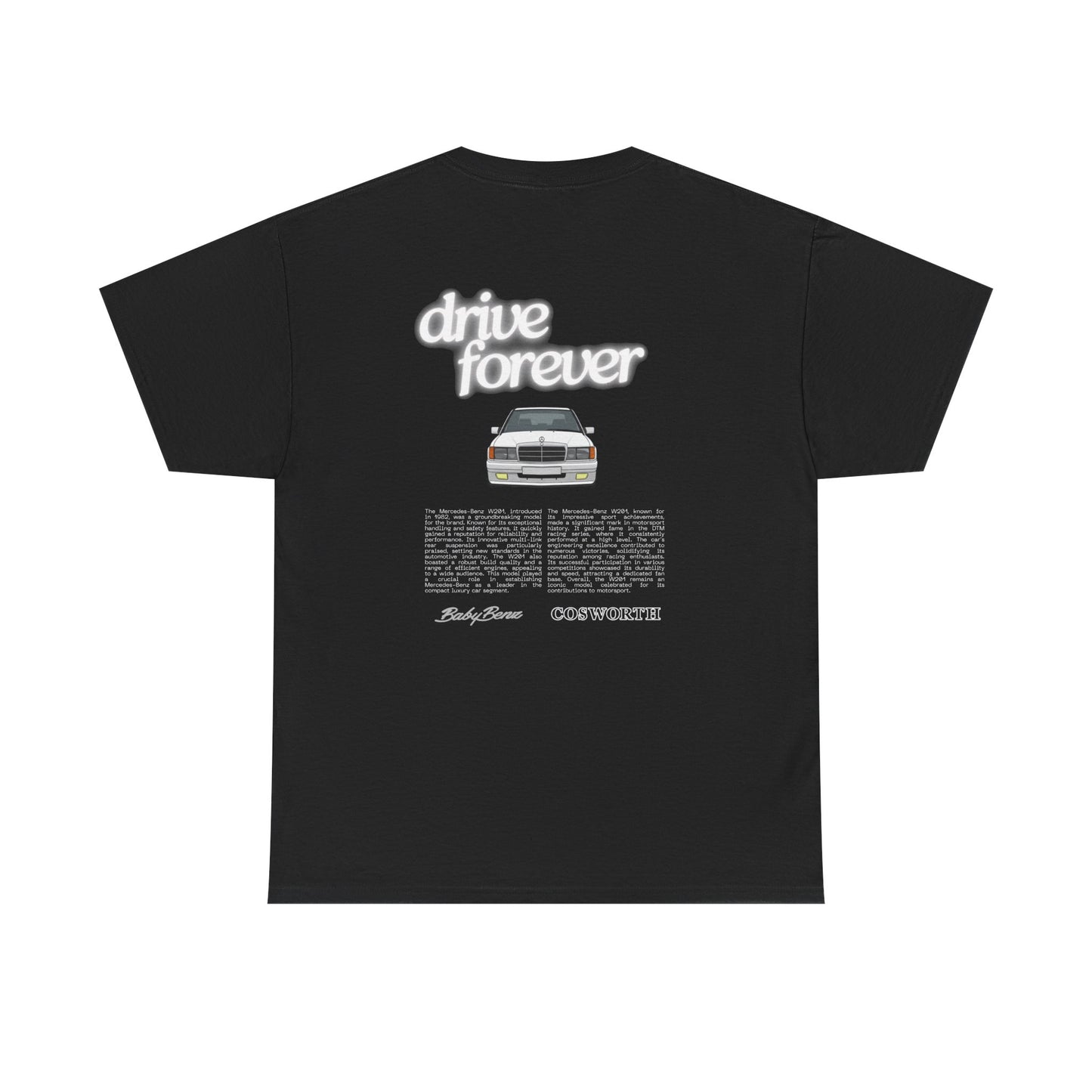 Vintage Retro Unisex Tee - Classic w201 Design