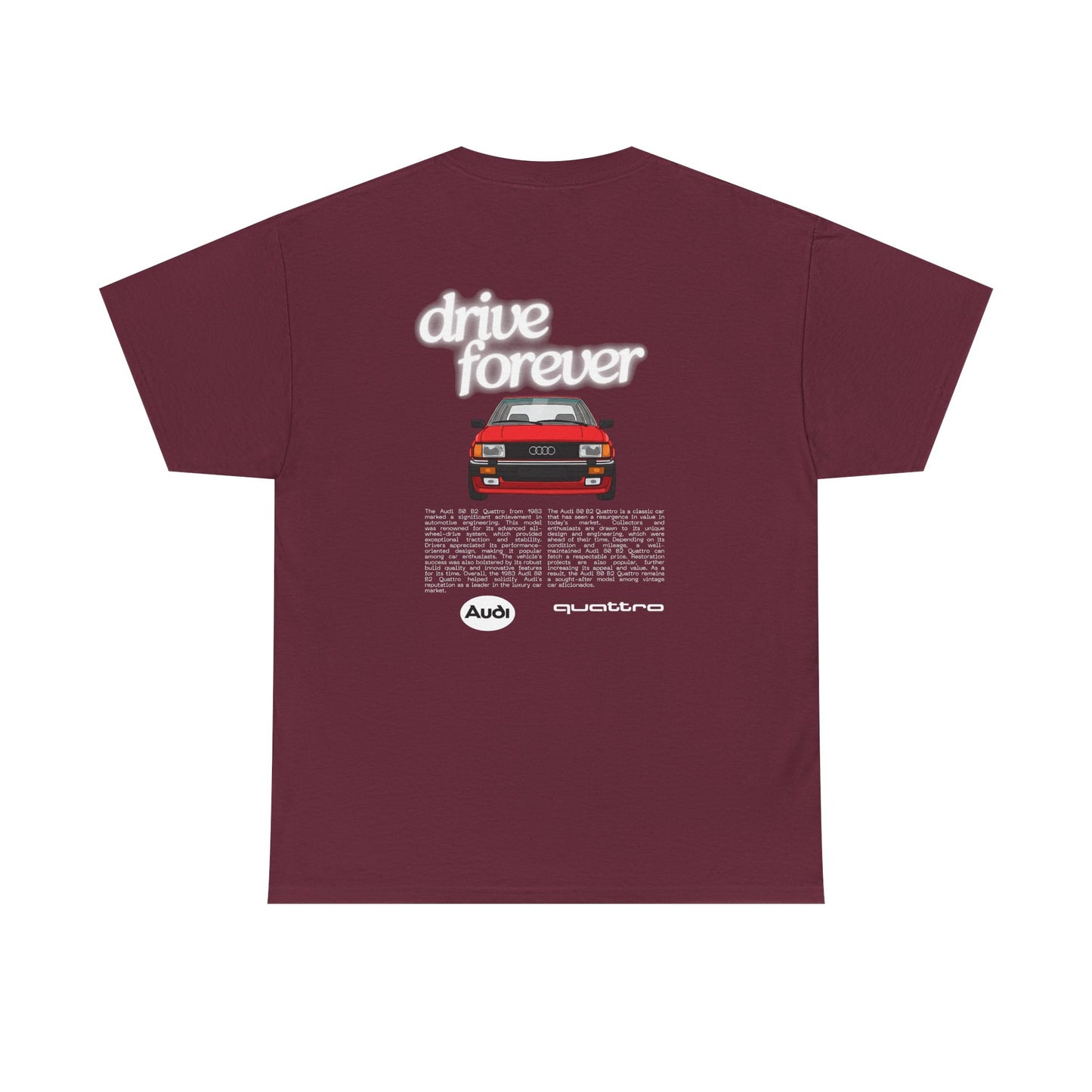 Audi 80 B2 Quattro T-Shirt