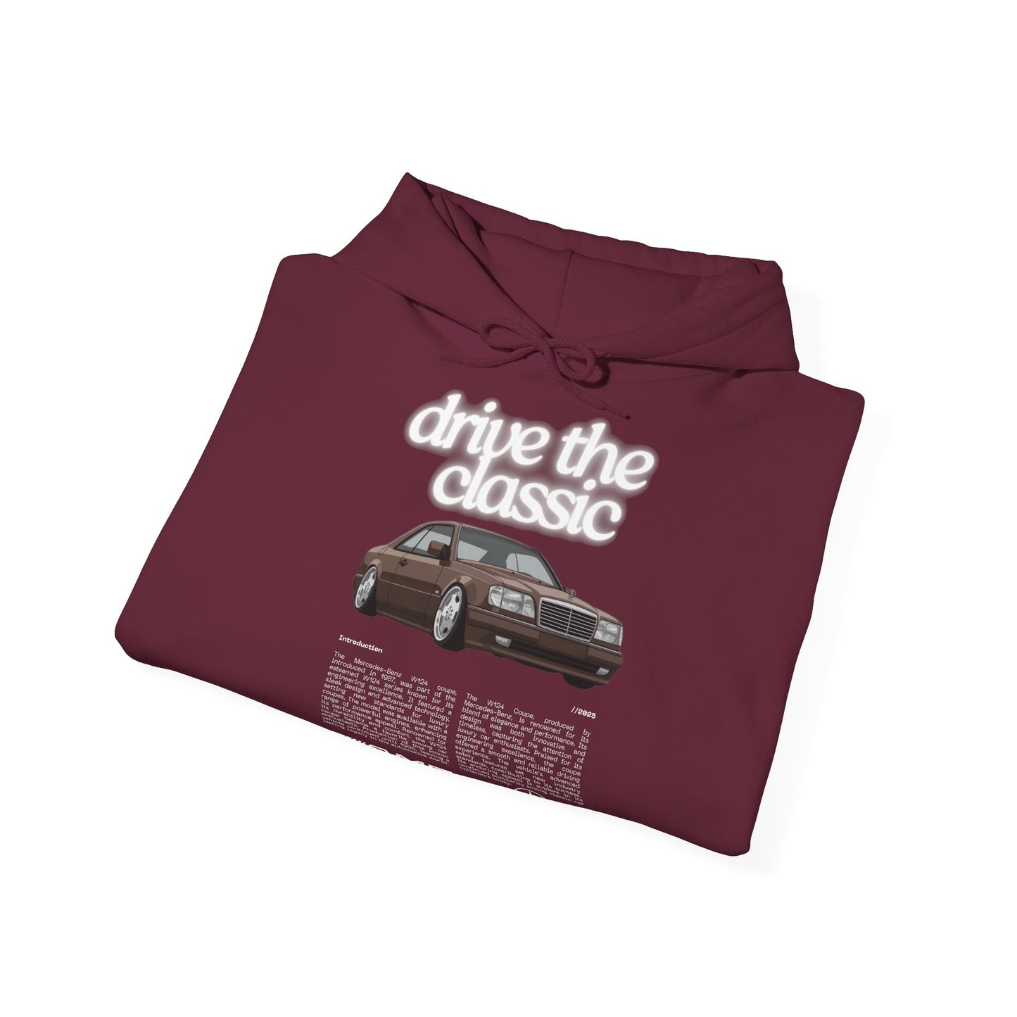 Vintage Classic Retro Hoodie - Unisex Heavy Blend™ Hooded Sweatshirt