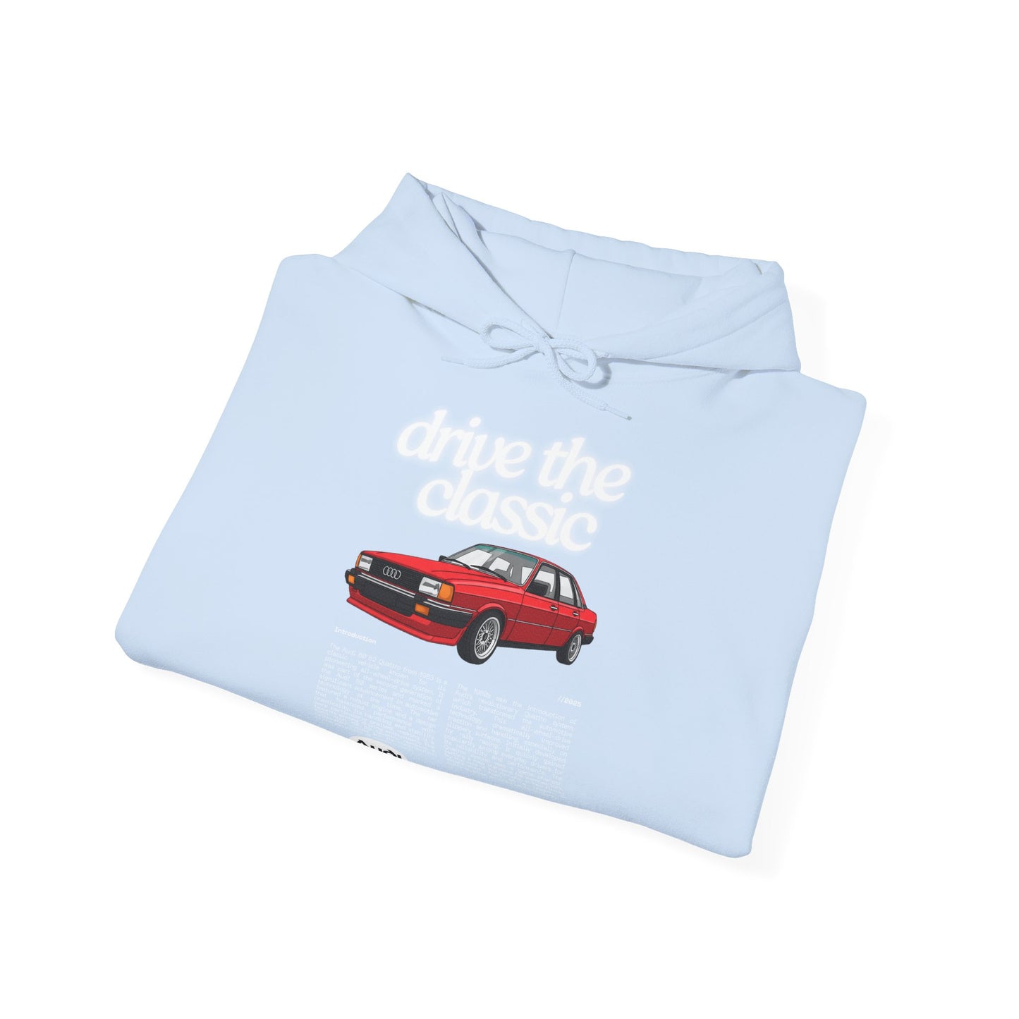 Audi 80 B2 Quattro Hoodie - Unisex Sweatshirt