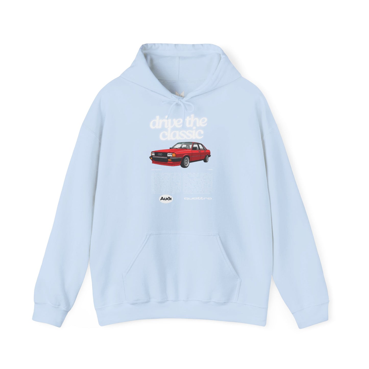 Audi 80 B2 Quattro Hoodie - Unisex Sweatshirt