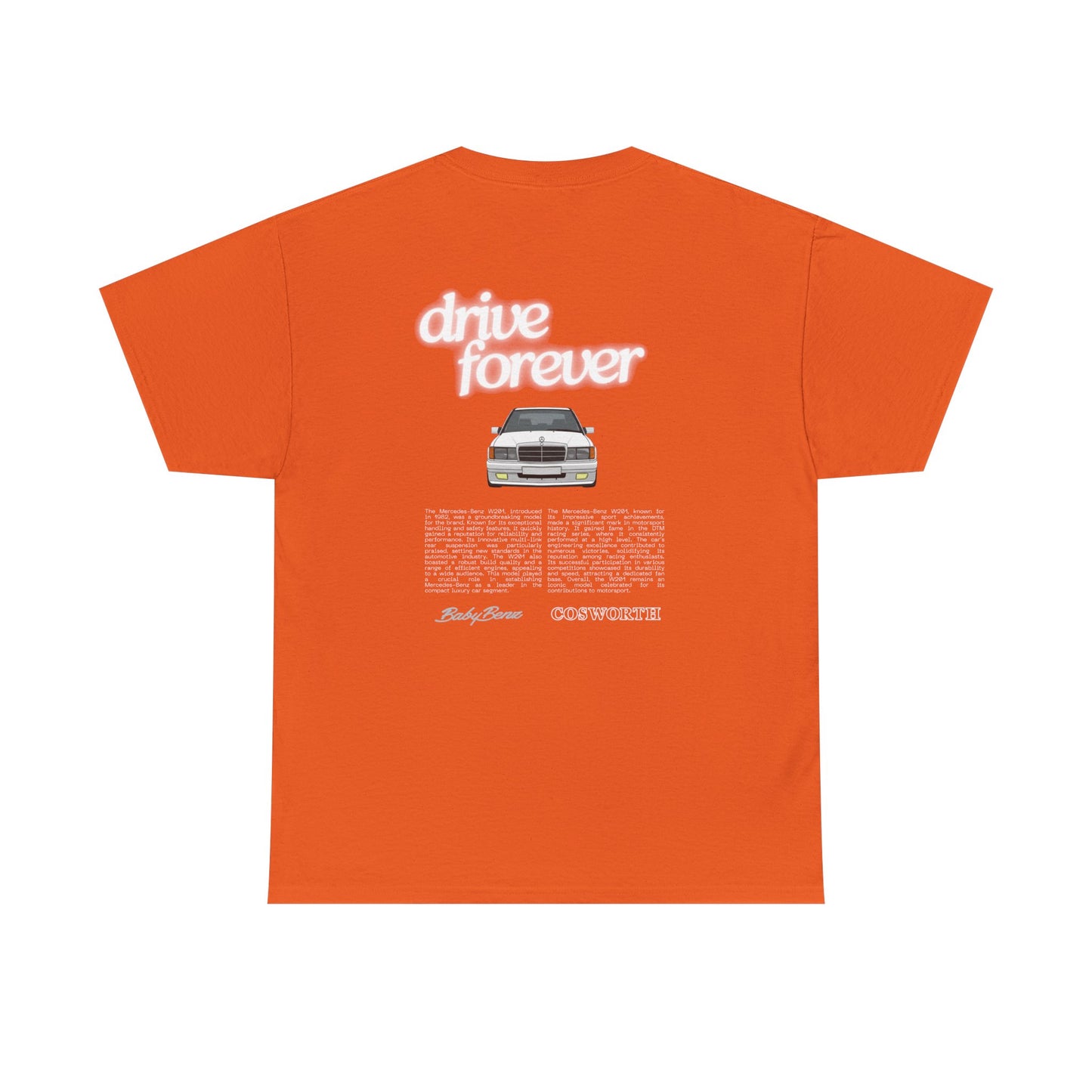 Vintage Retro Unisex Tee - Classic w201 Design