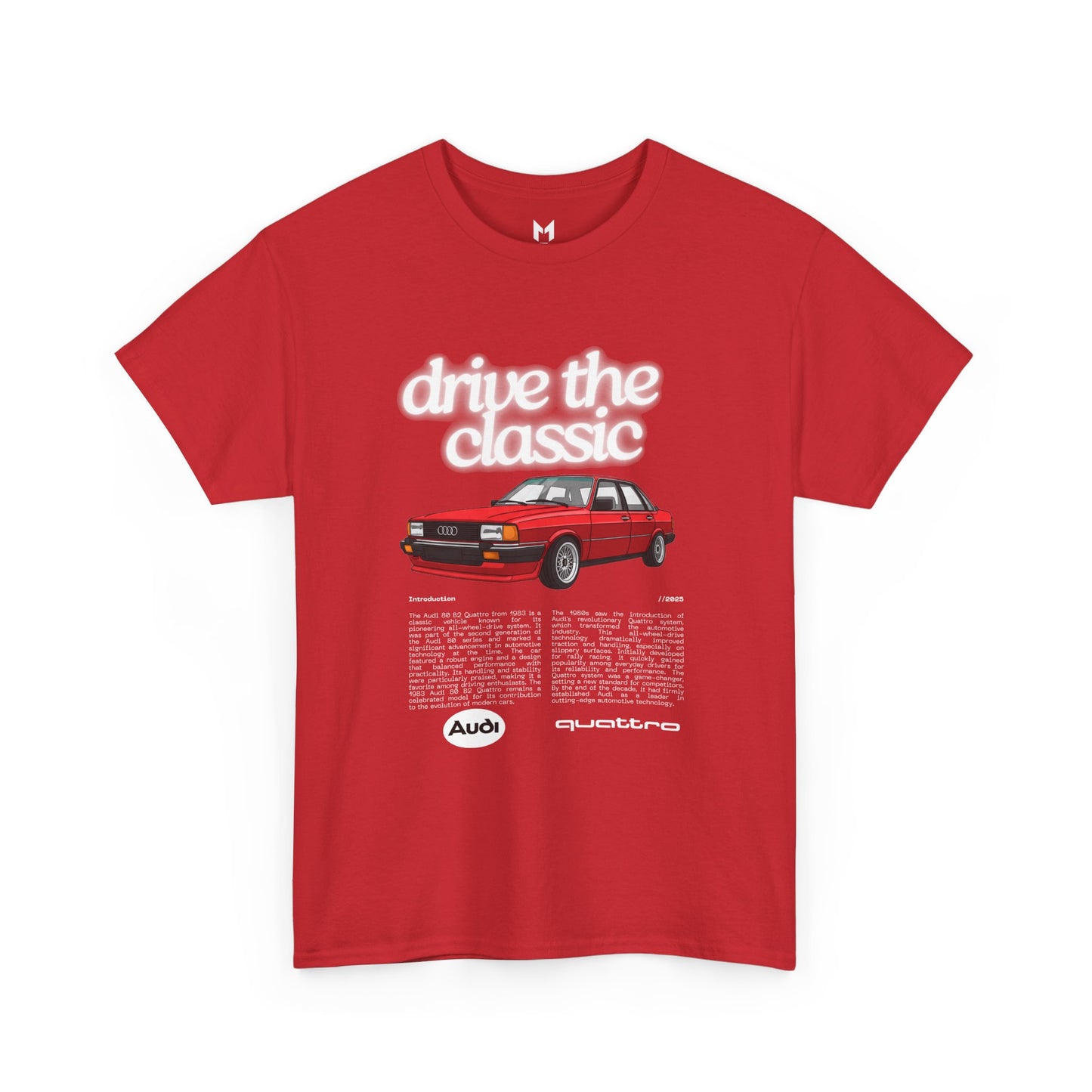 Audi 80 B2 Quattro T-Shirt