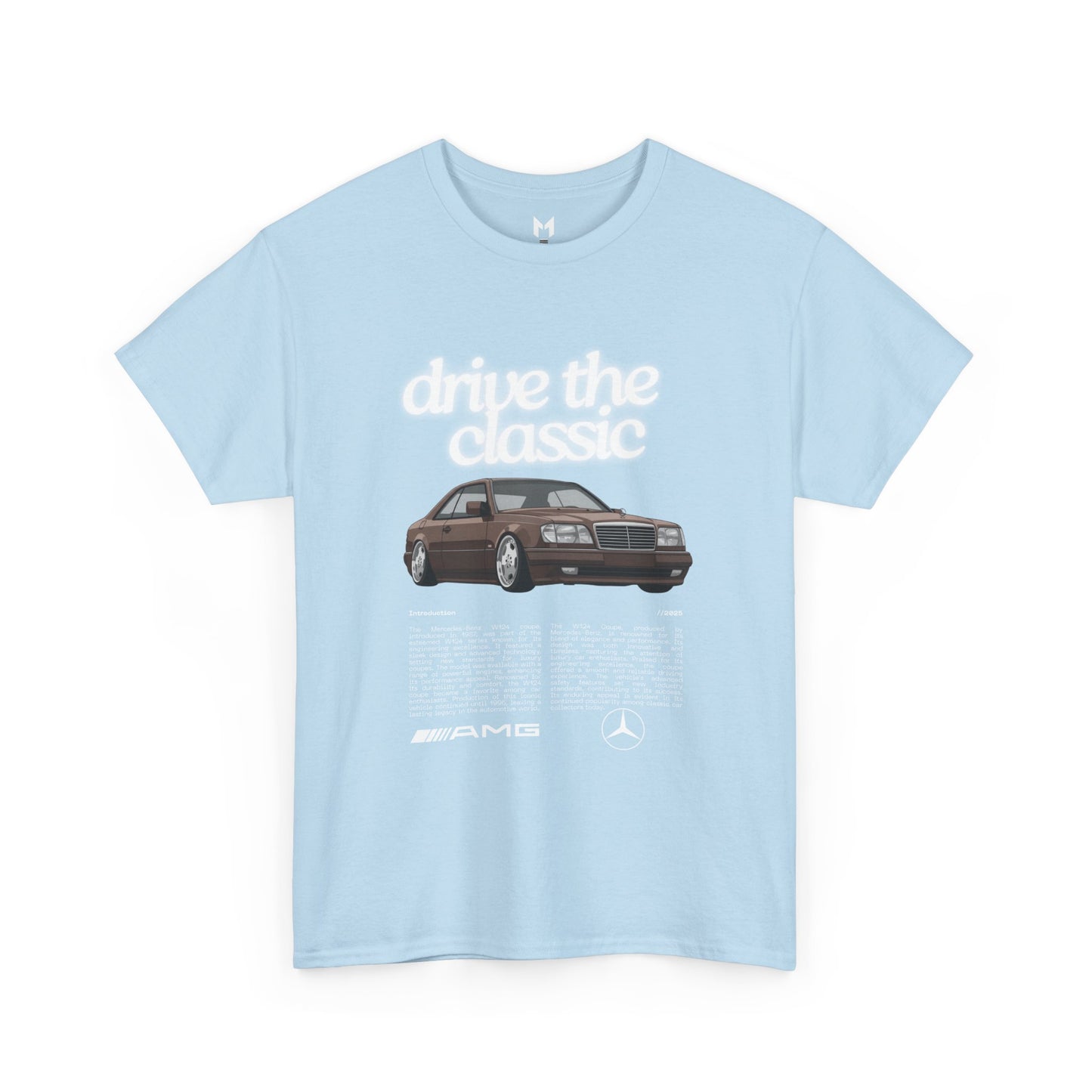 Vintage Retro Unisex Tee - MB W124 Classic