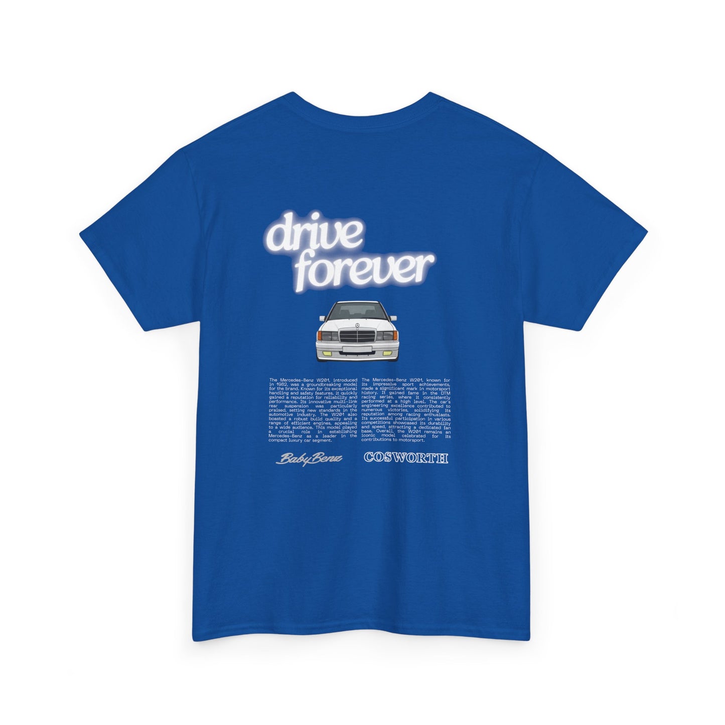 Vintage Retro Unisex Tee - Classic w201 Design