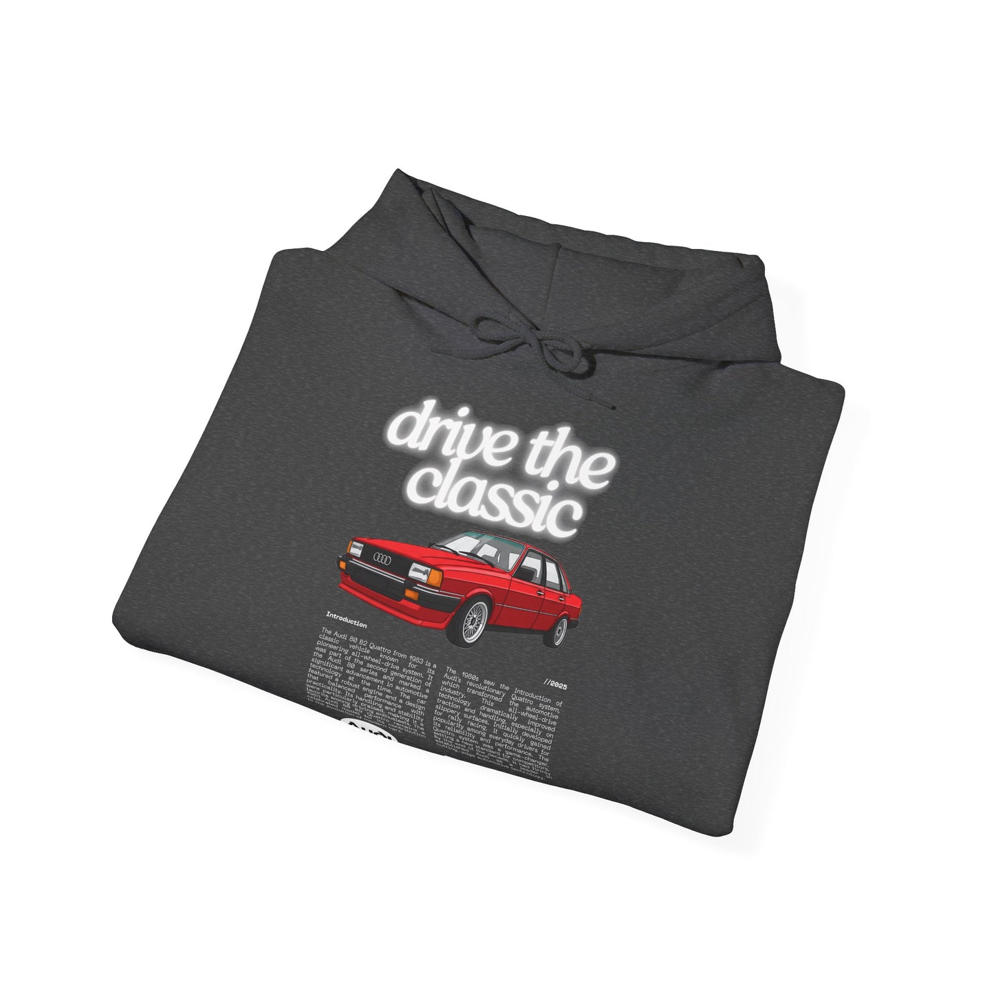 Audi 80 B2 Quattro Hoodie - Unisex Sweatshirt