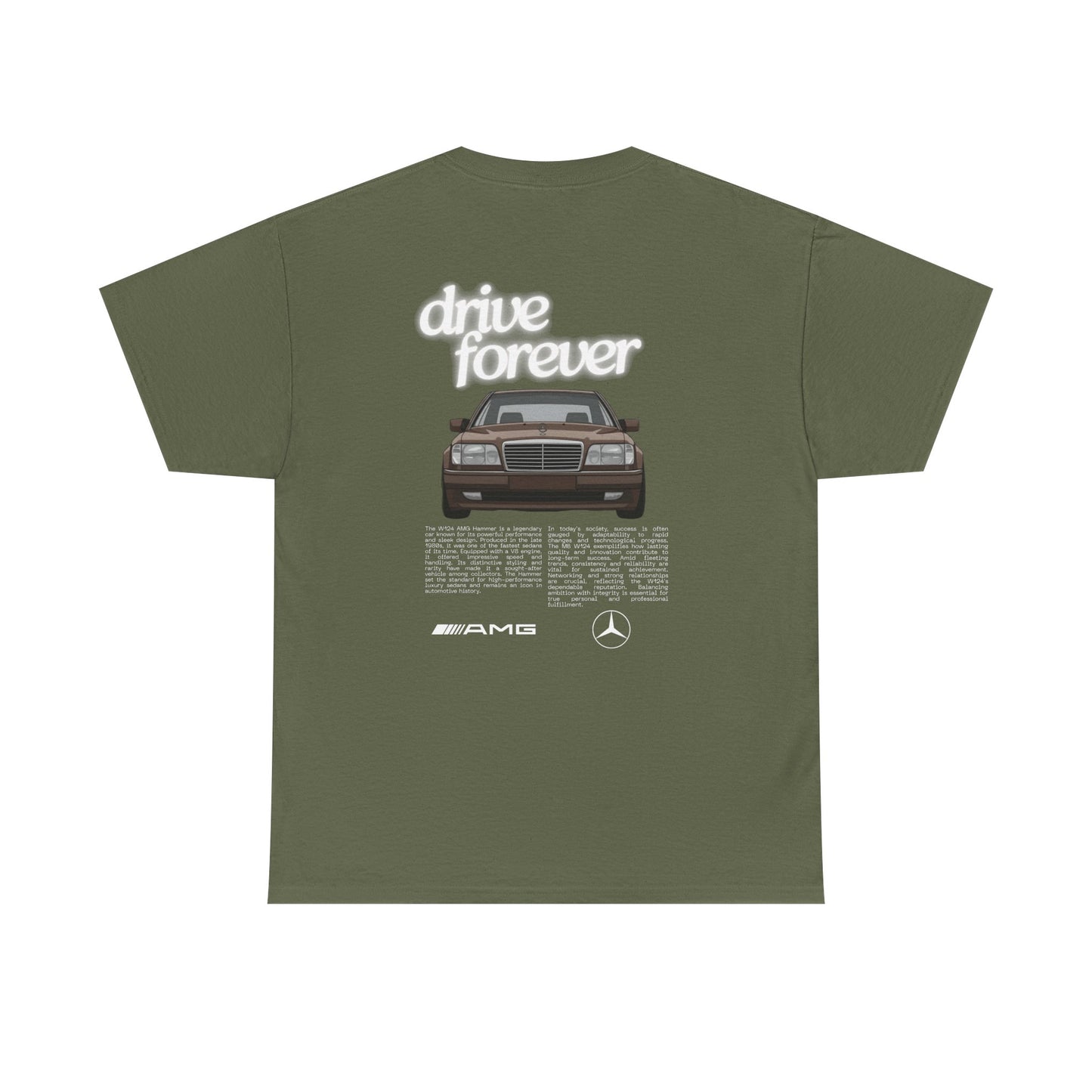Vintage Retro Unisex Tee - MB W124 Classic