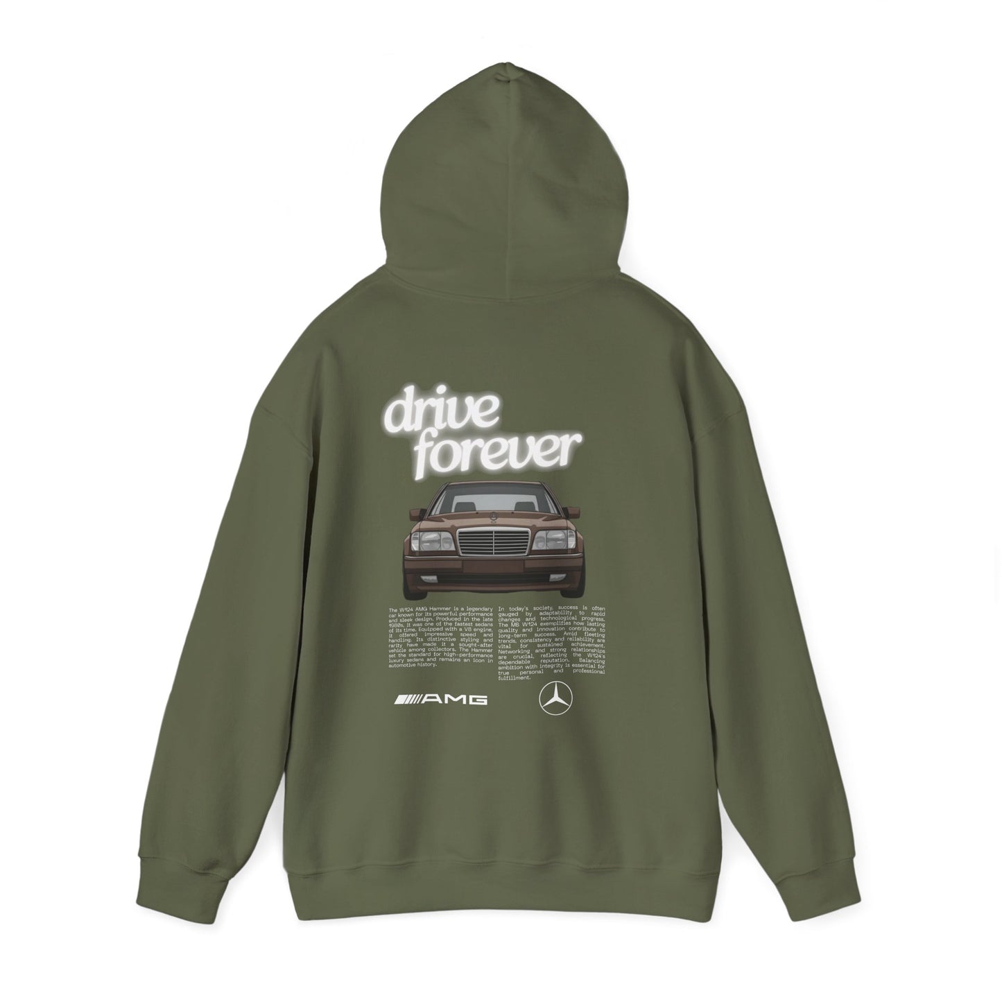 Vintage Classic Retro Hoodie - Unisex Heavy Blend™ Hooded Sweatshirt