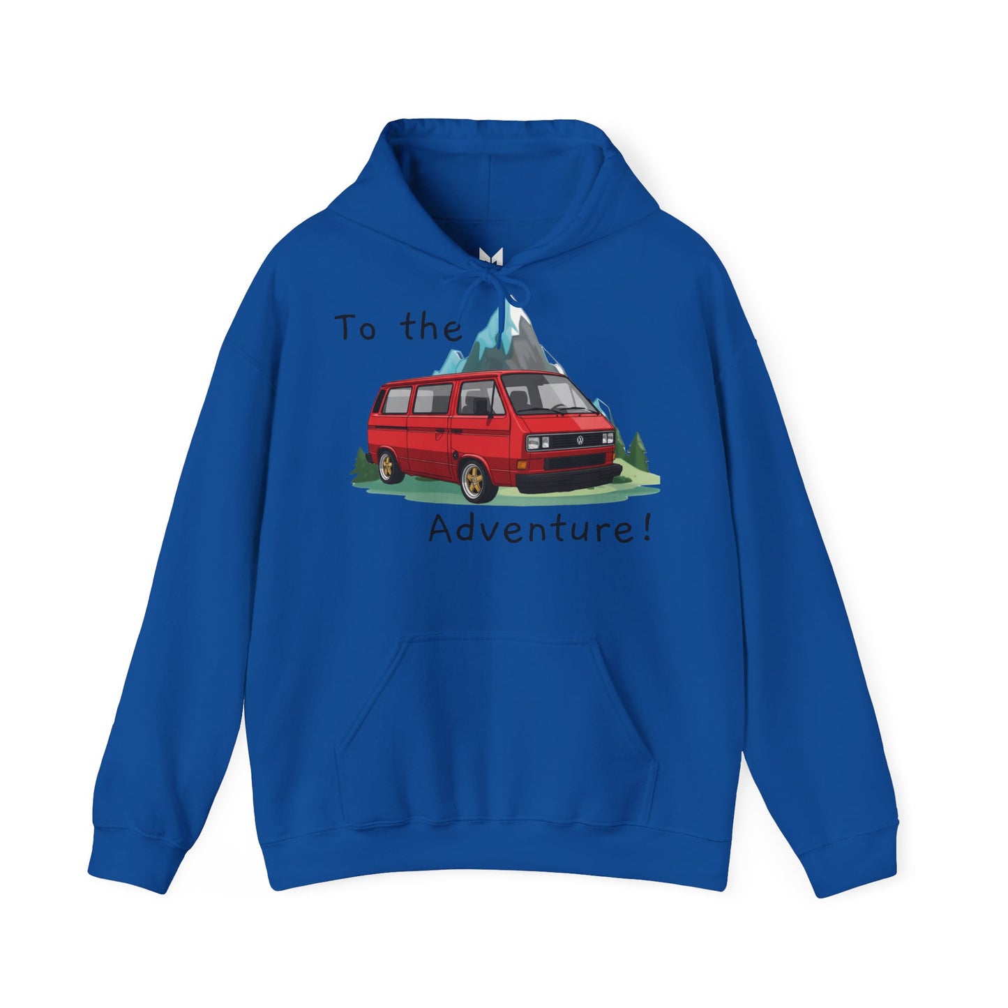 Van Trip Retro Mountain Hooded Sweatshirt