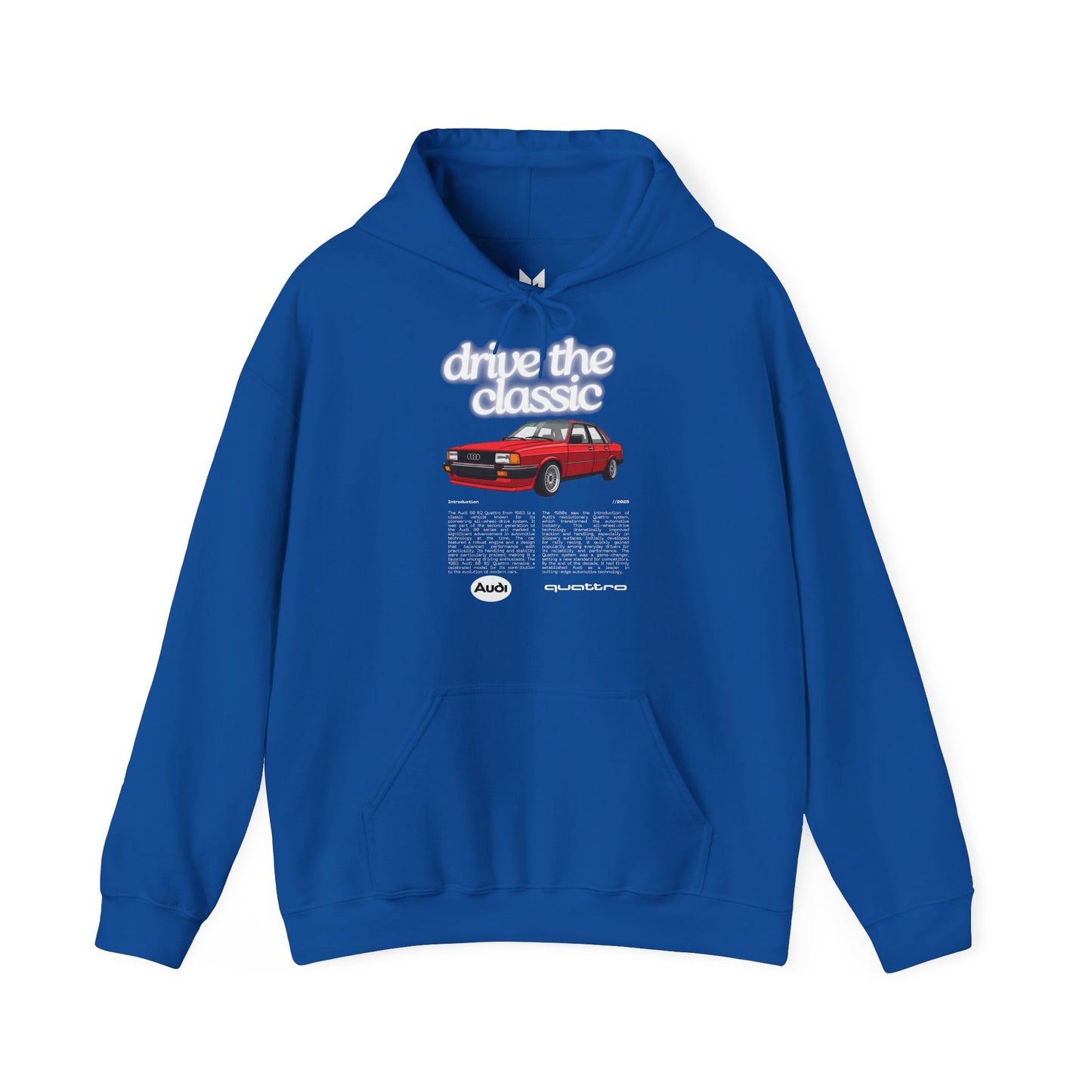 Audi 80 B2 Quattro Hoodie - Unisex Sweatshirt